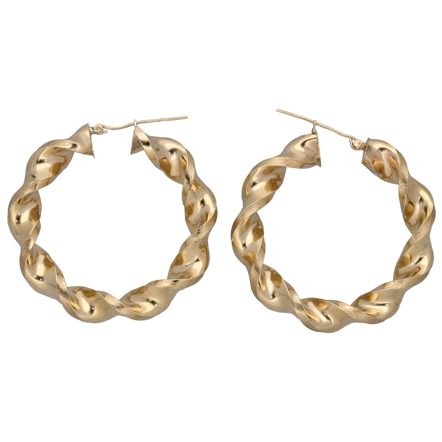 9ct Gold Hoop Earrings