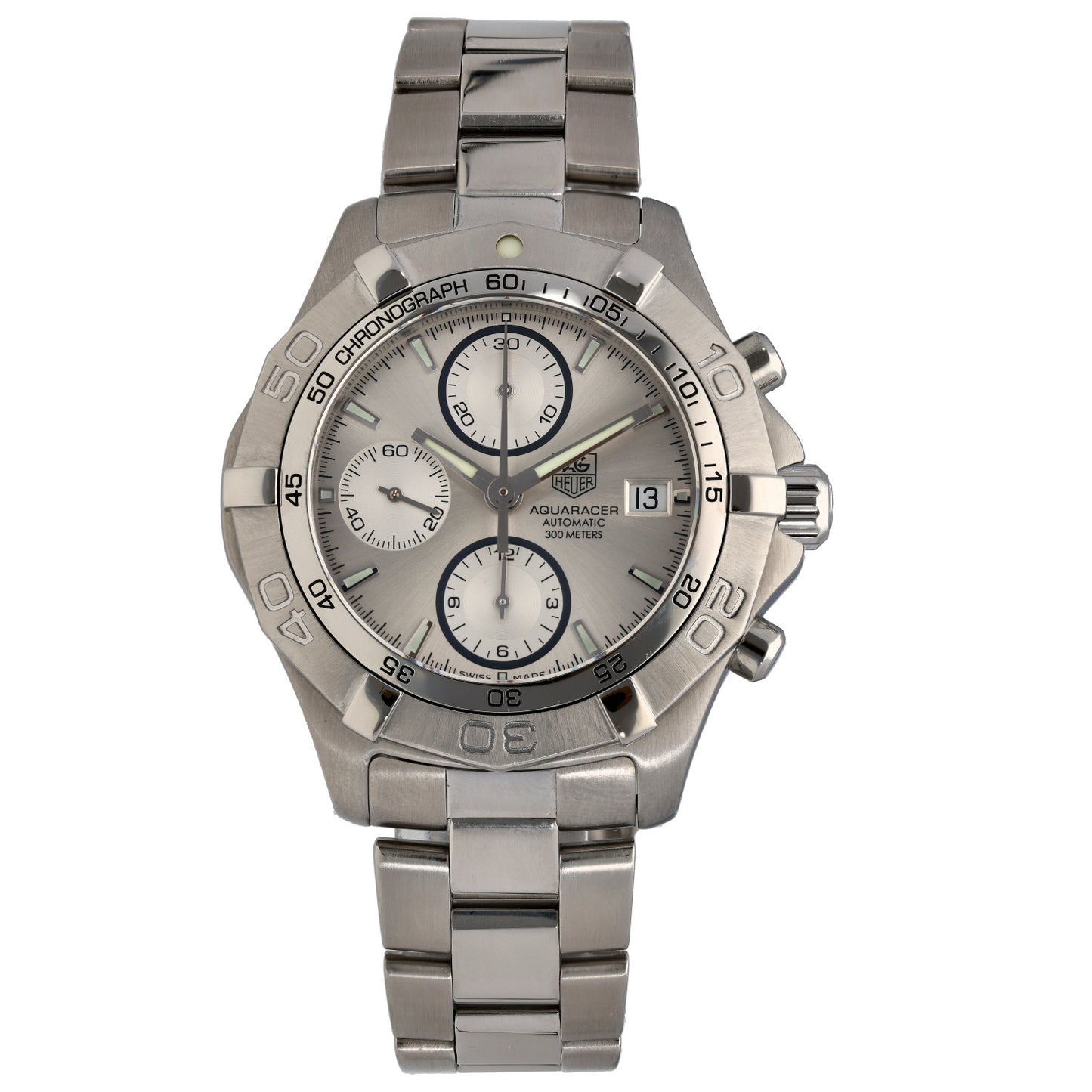 Tag Heuer Aquaracer CAF2111 41mm Stainless Steel Watch