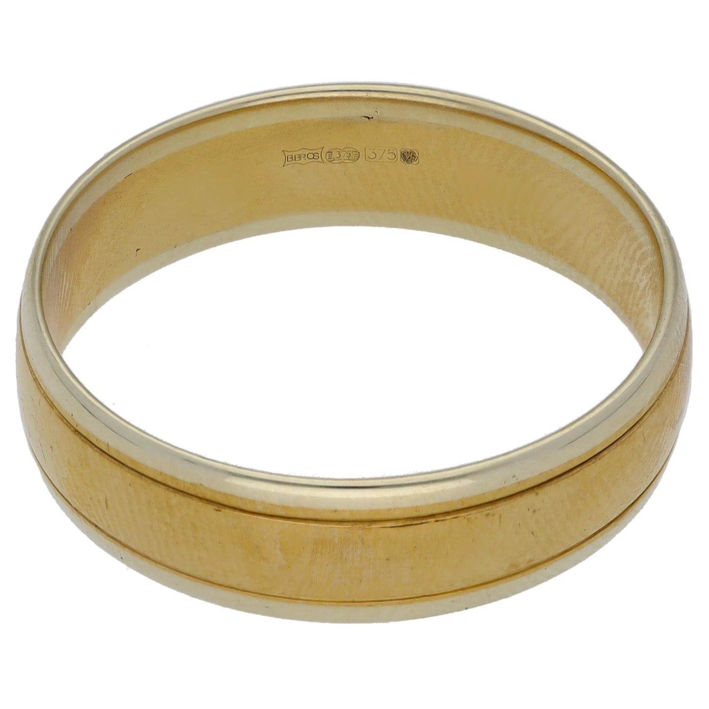 9ct Gold Plain Wedding Ring Size V