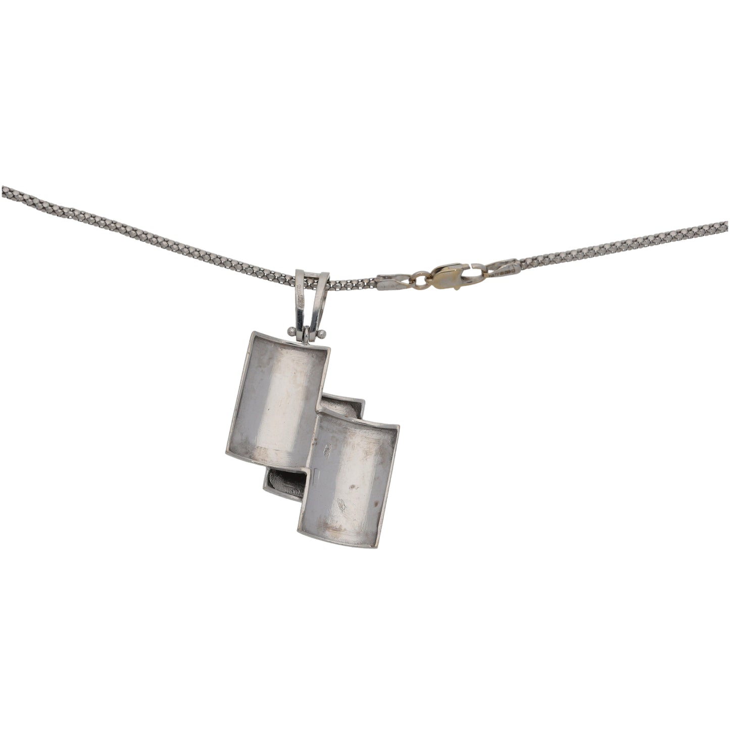 18ct White Gold Earrings & Pendant Set