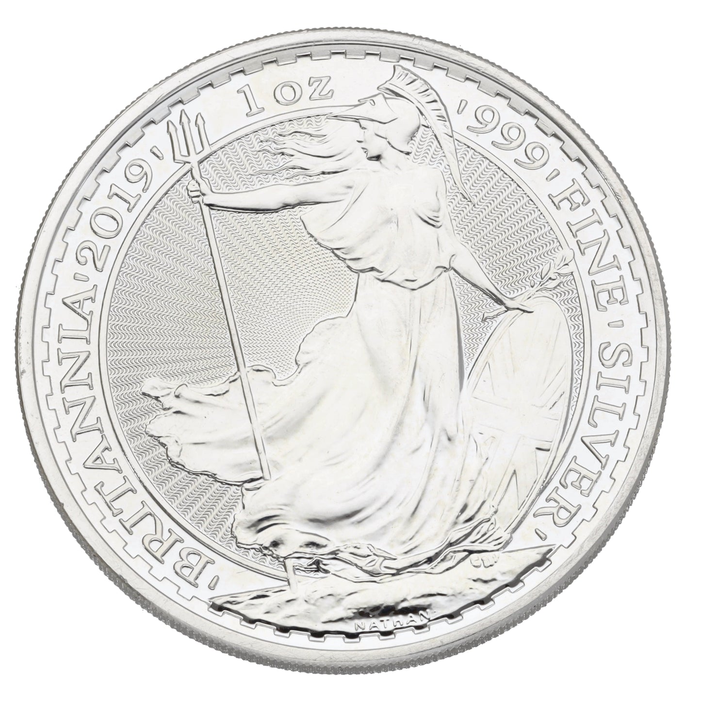 Fine Silver Queen Elizabeth II 1 OZ Britannia Coin 2019