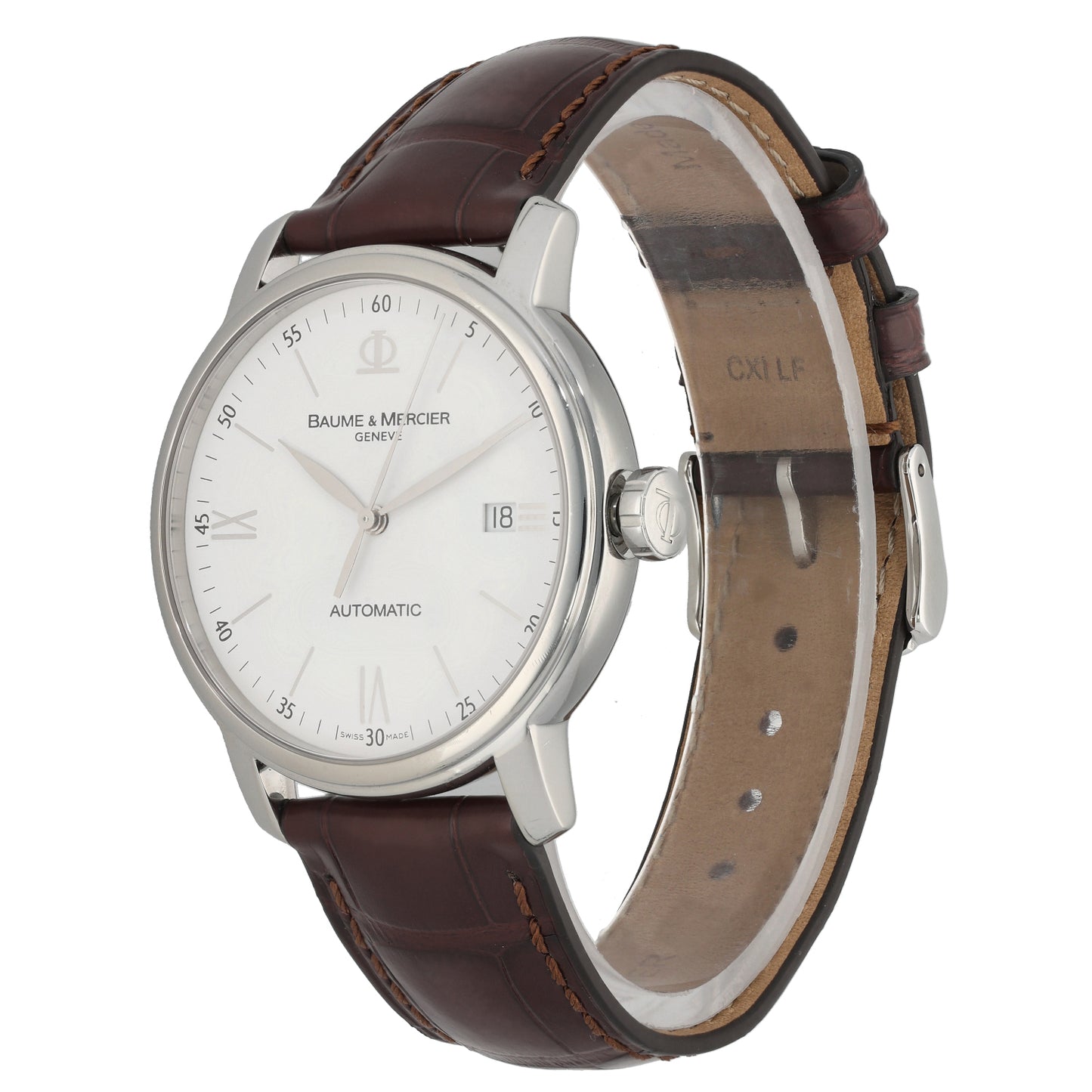 Baume Et Mercier Clifton 4541818 97mm Stainless Steel Watch