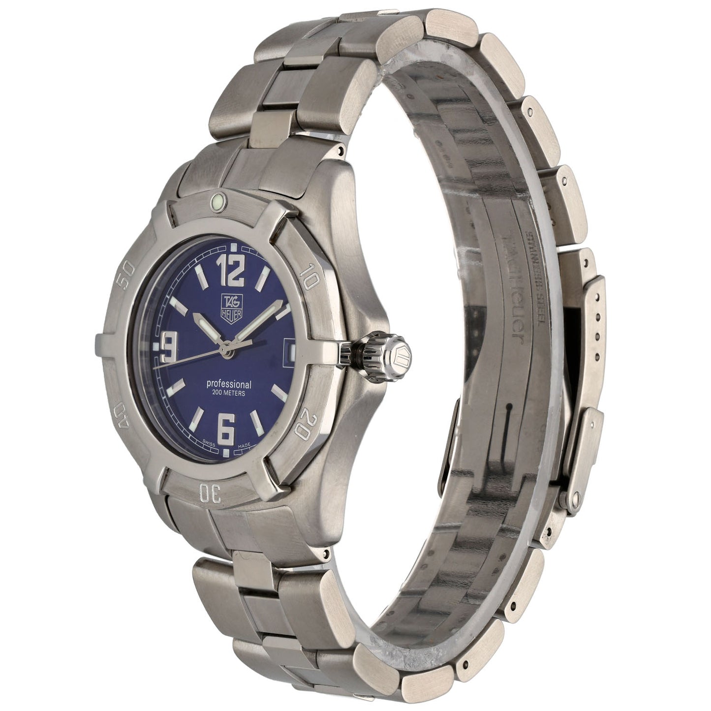 Tag Heuer Professional WN1112-0 38mm Stainless Steel Watch