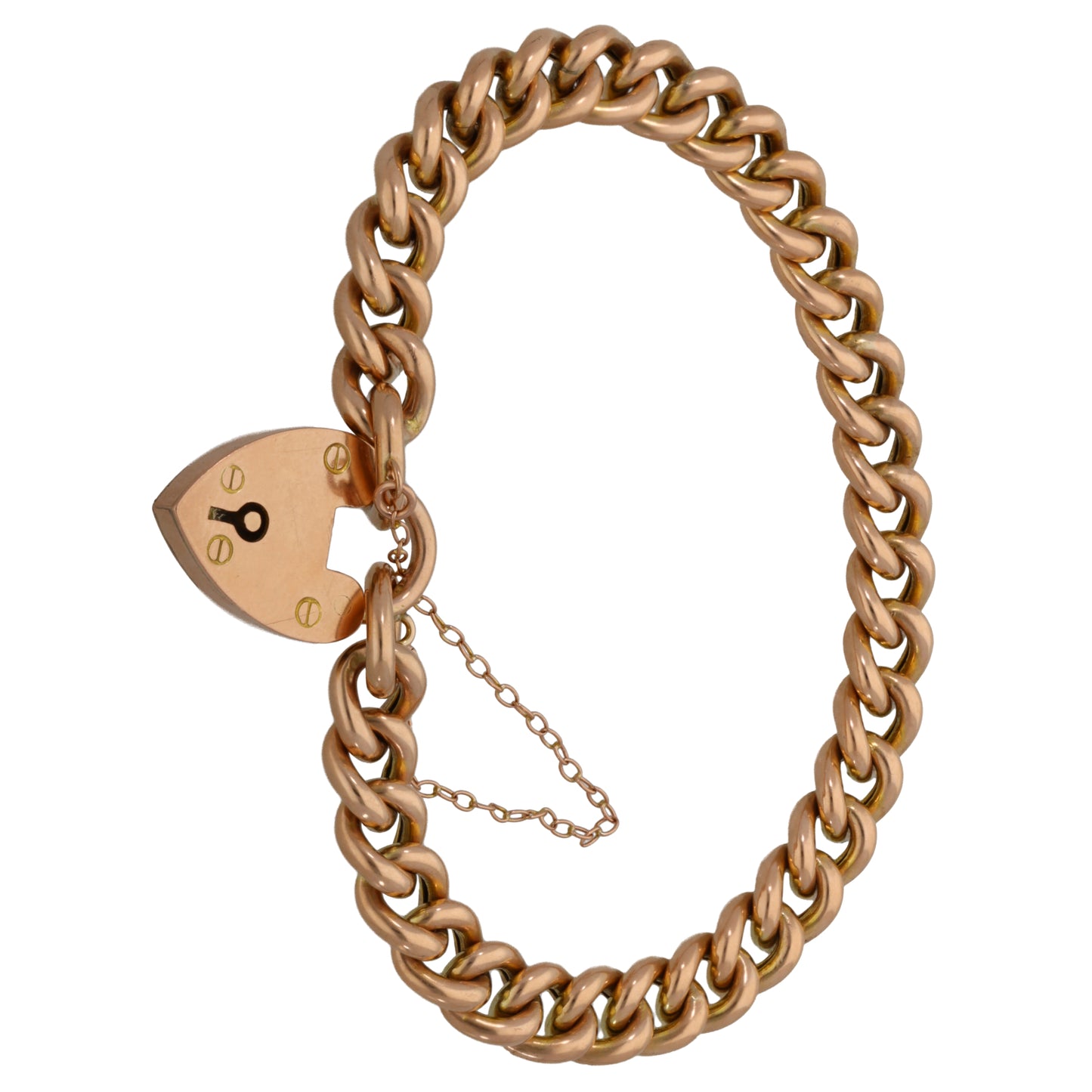 9ct Gold Gate Bracelet