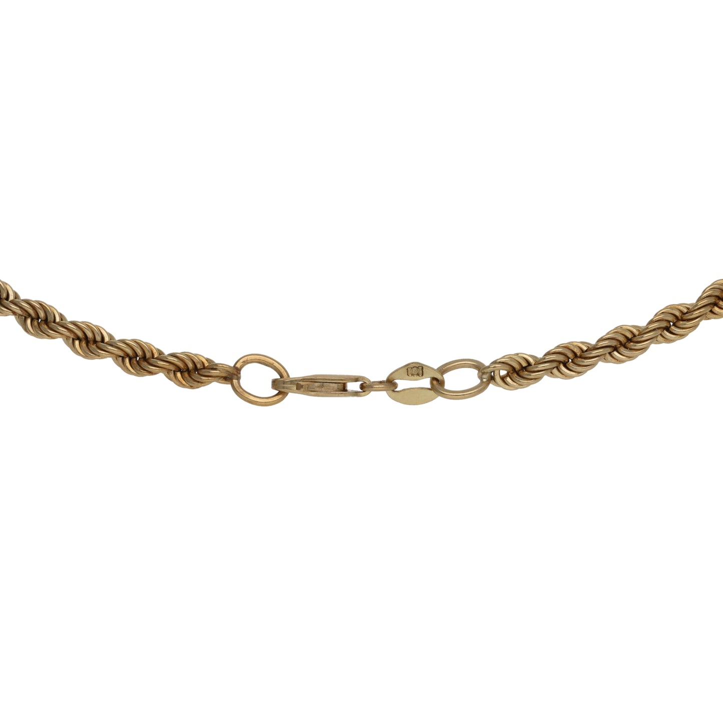 9ct Gold Rope Chain 18"