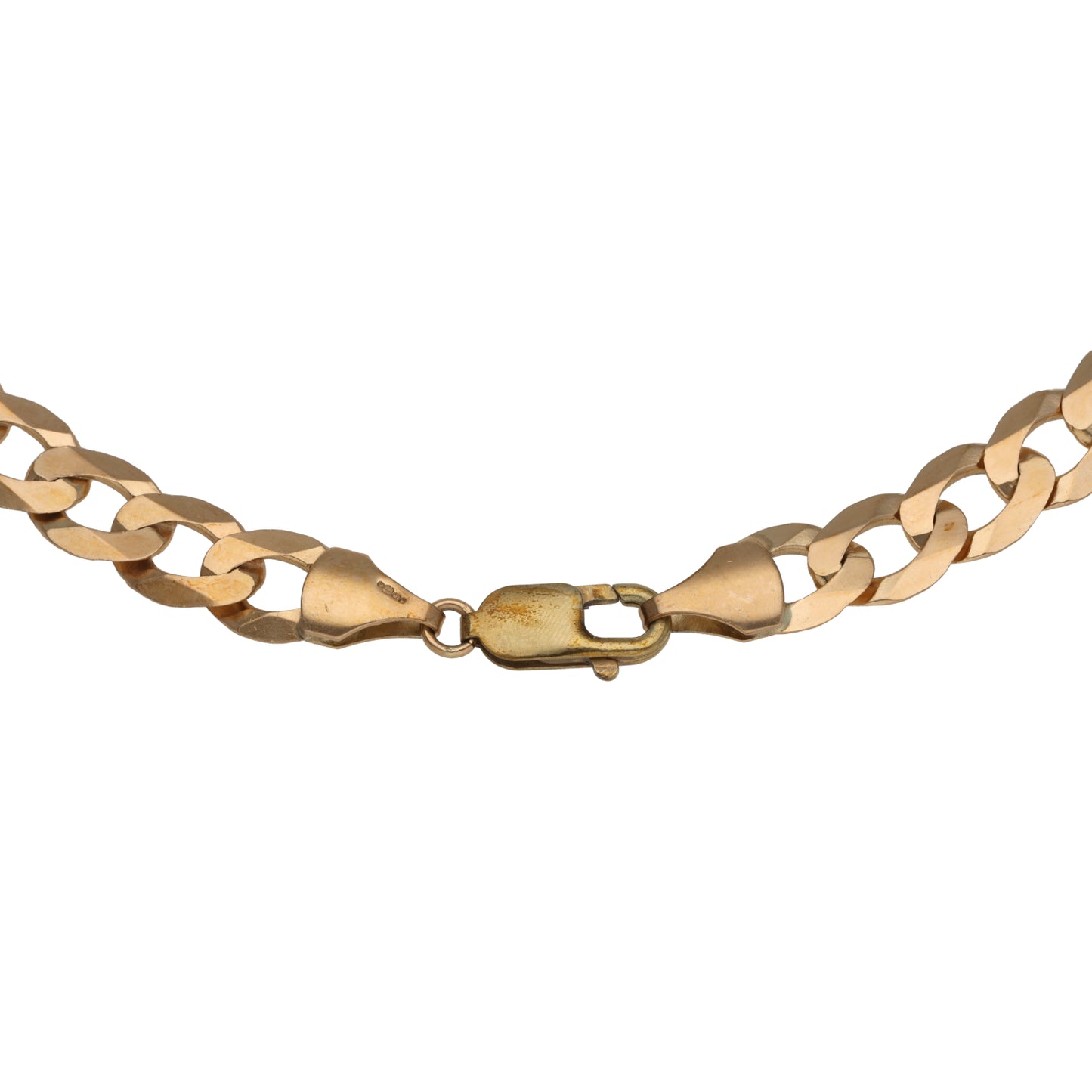 9ct Gold Curb Chain 24"