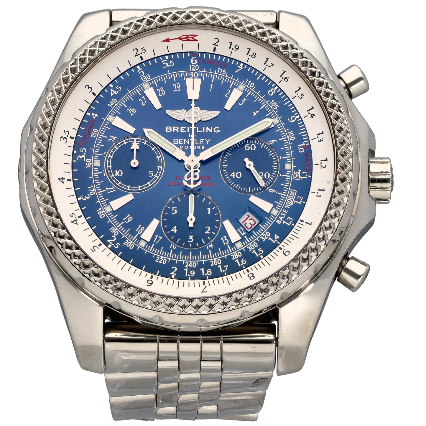 Breitling Bentley Motors A25362 49mm Stainless Steel Watch