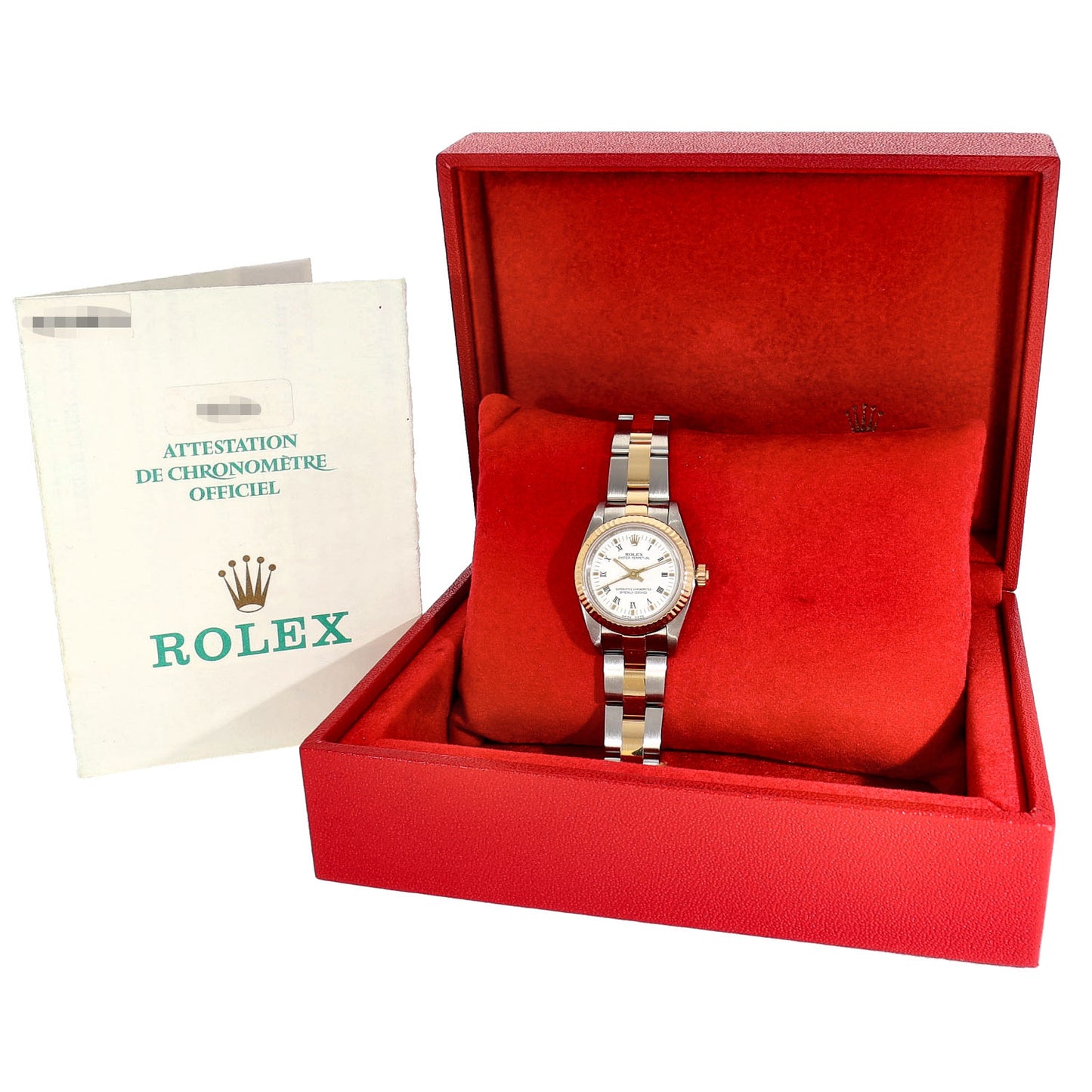 Rolex Oyster Perpetual 76193 26mm Bi-Colour Watch