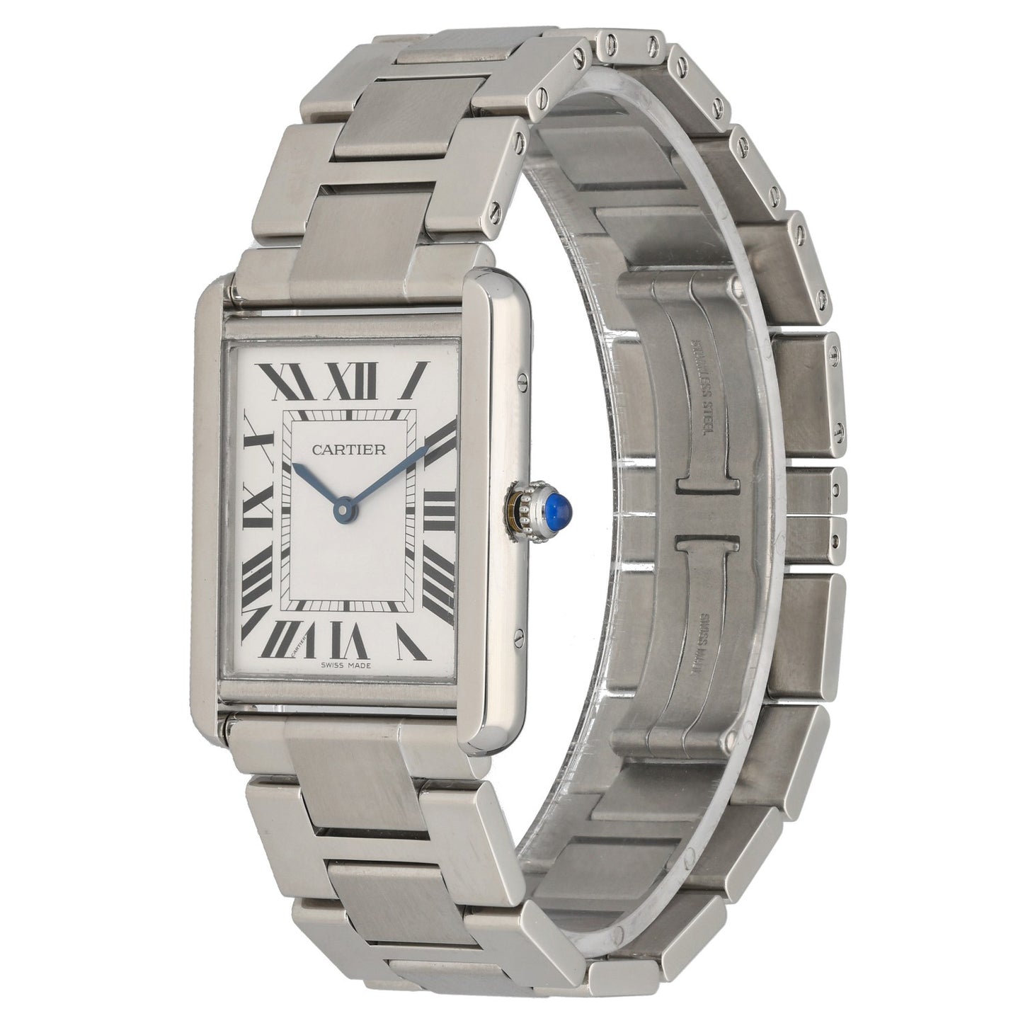 Cartier Tank Solo W5200014 27.4mm Stainless Steel Watch