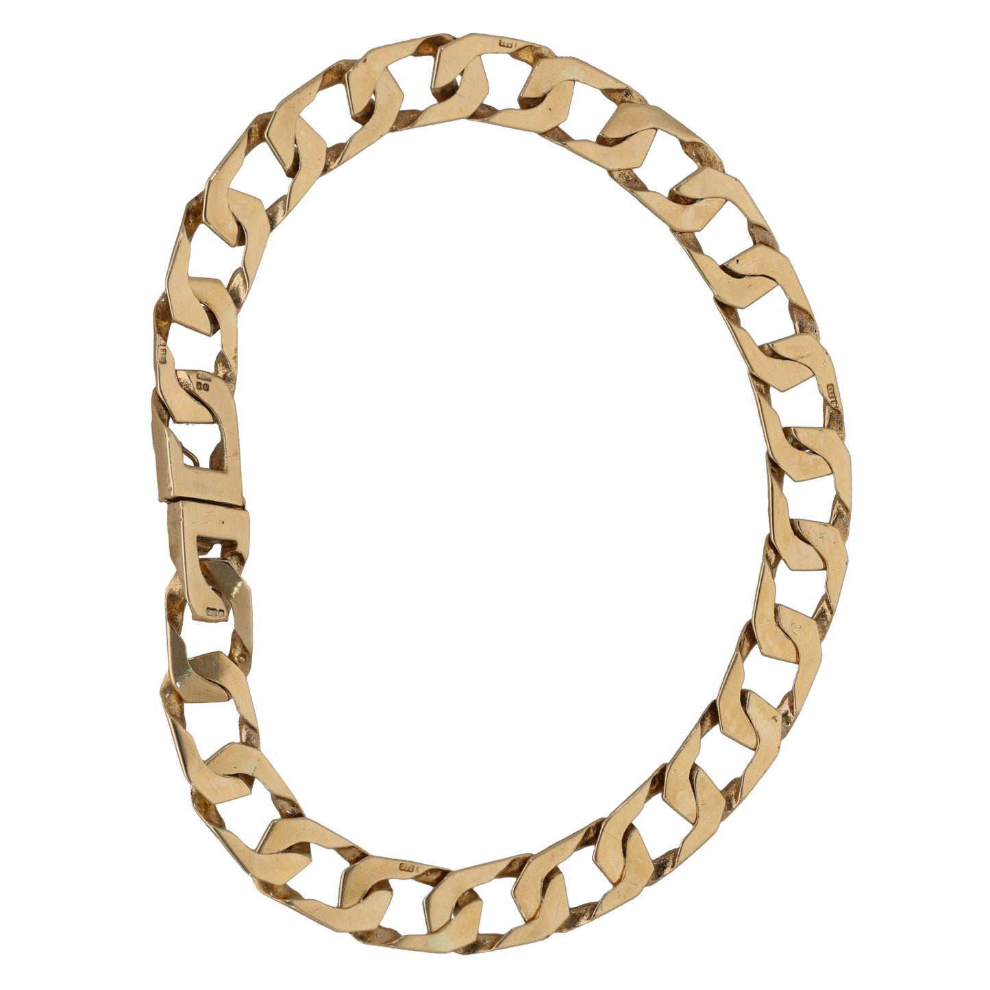 9ct Gold Curb Bracelet