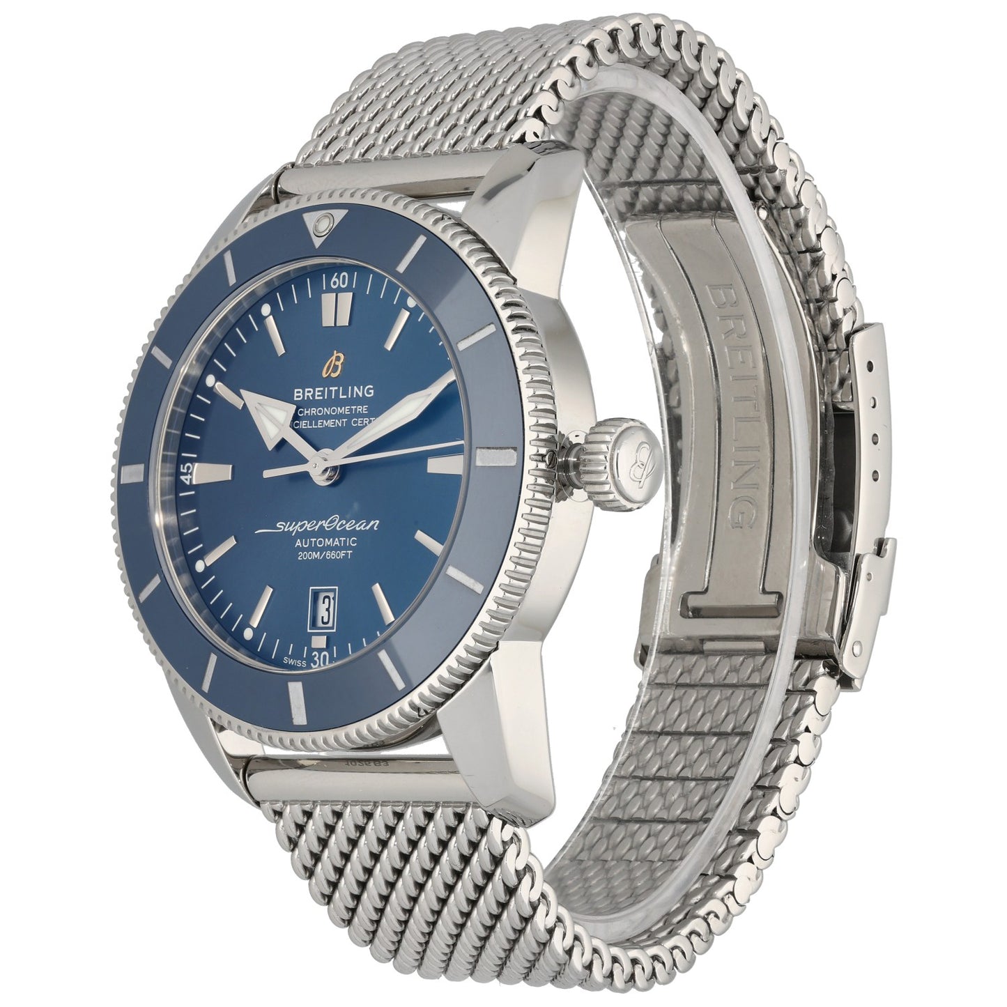Breitling Superocean AB2020 46mm Stainless Steel Watch
