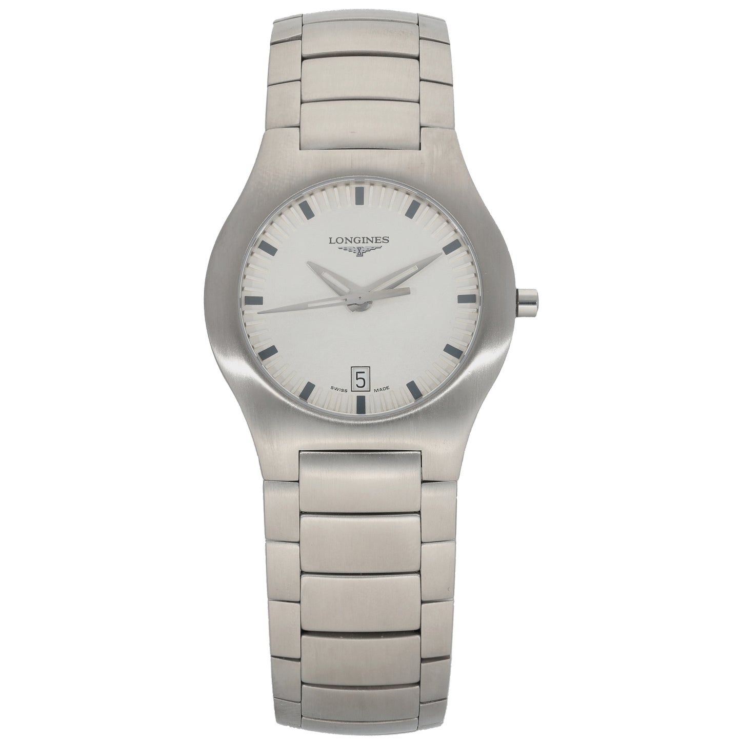 Longines Oposition L3.617.4 36mm Stainless Steel Watch