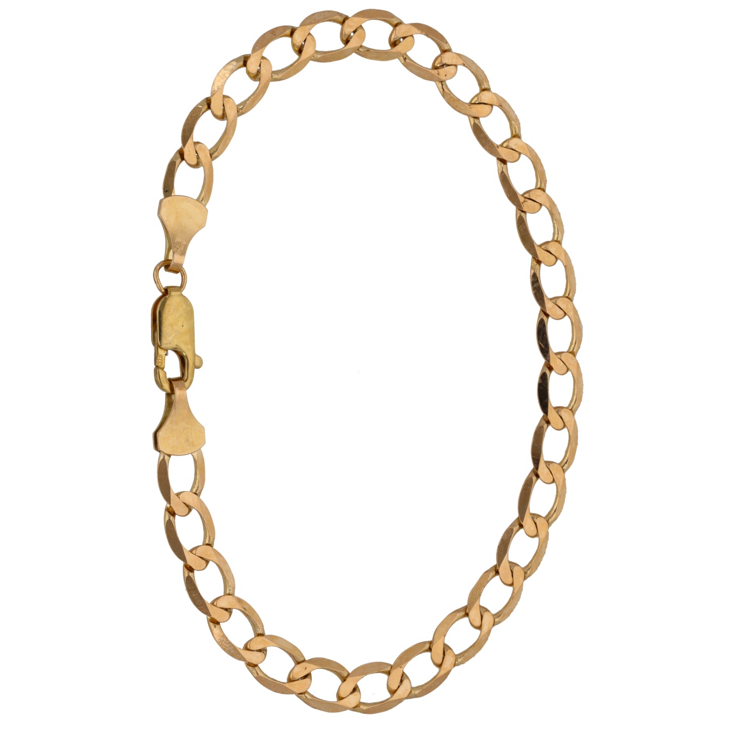 9ct Gold Curb Bracelet