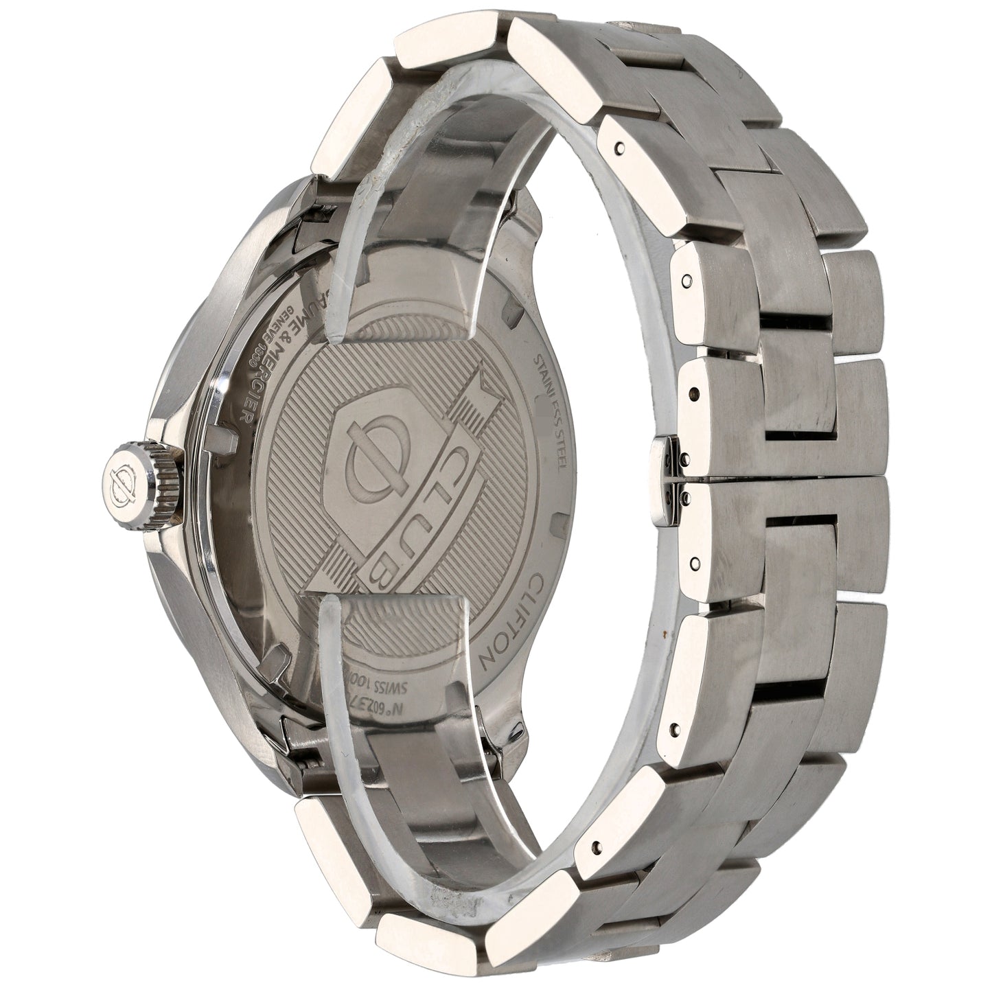 Baume Et Mercier Clifton 65841 42mm Stainless Steel Watch