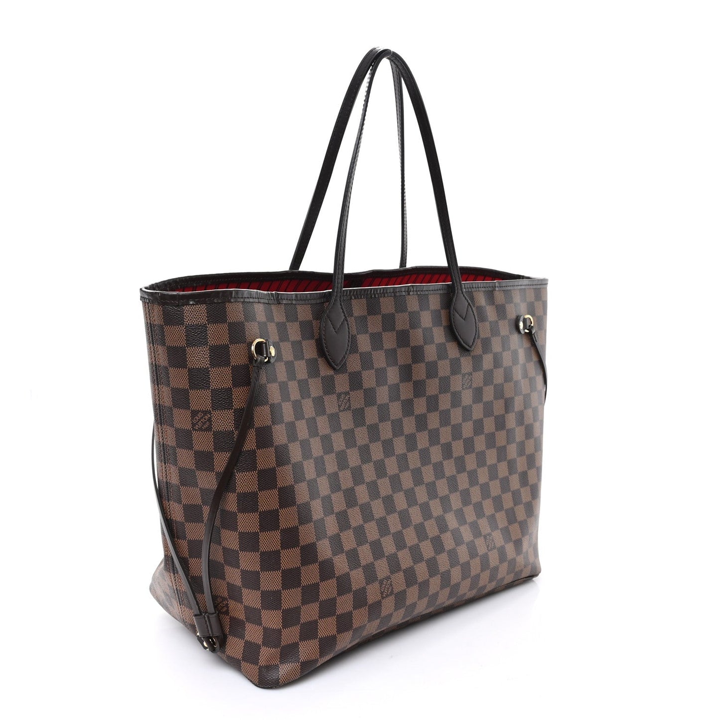 Louis Vuitton Damier Ebene Neo Neverfull GM Coated Canvas Bag - Brown