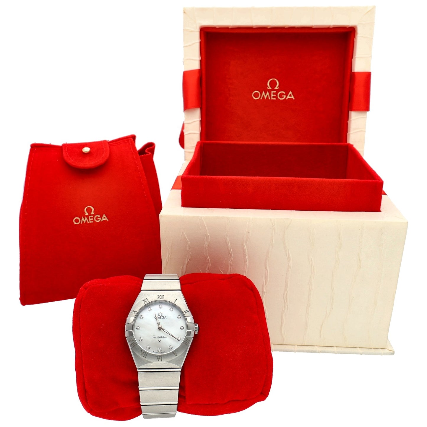 Omega Constellation 131.10.28.60.55.001 28mm Stainless Steel Watch