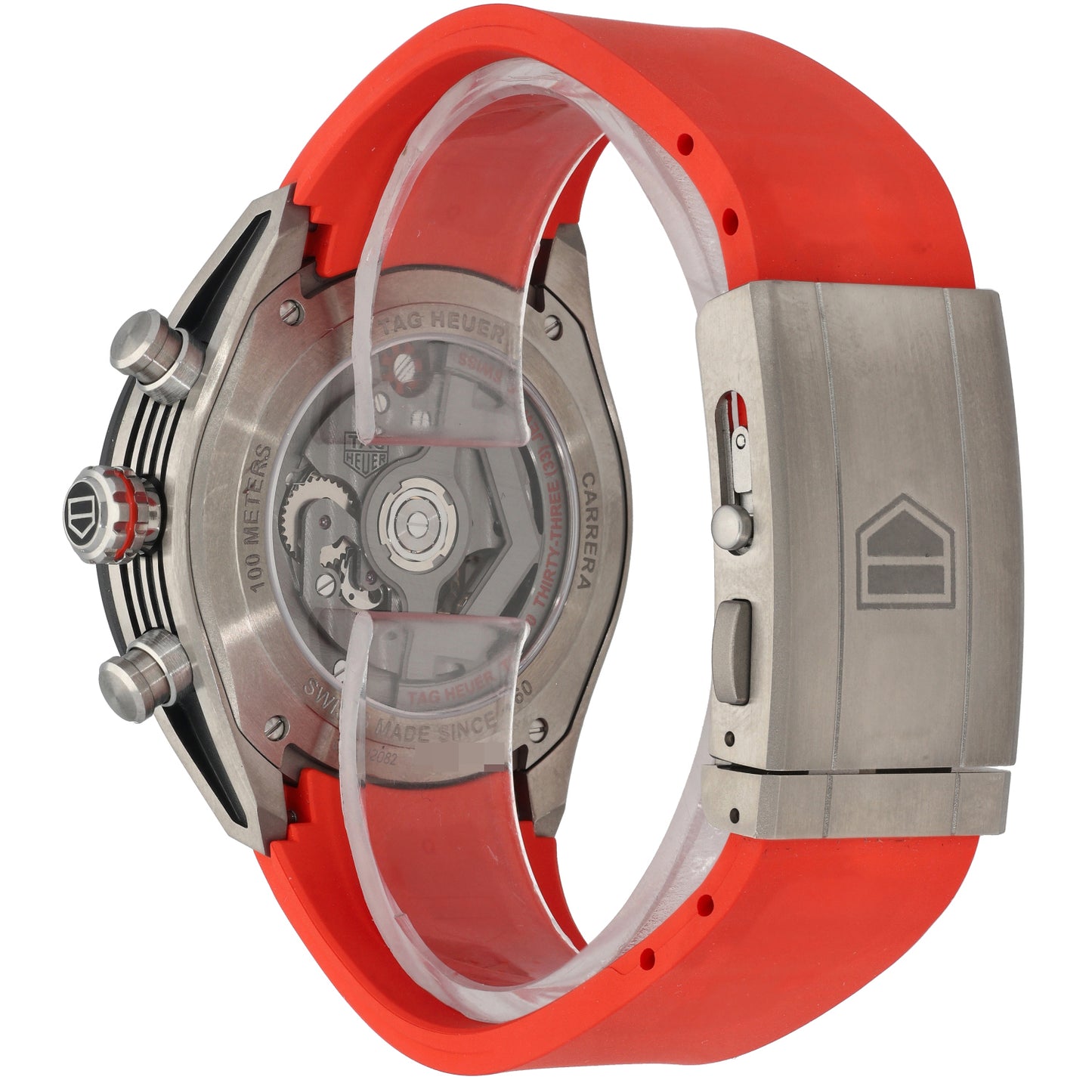 Tag Heuer Carrera CBU2082 44mm Titanium Watch