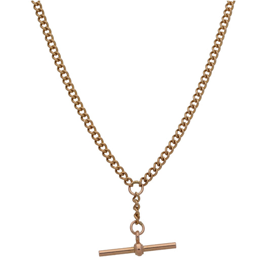 9ct Gold Fob/Watch Chain 22"