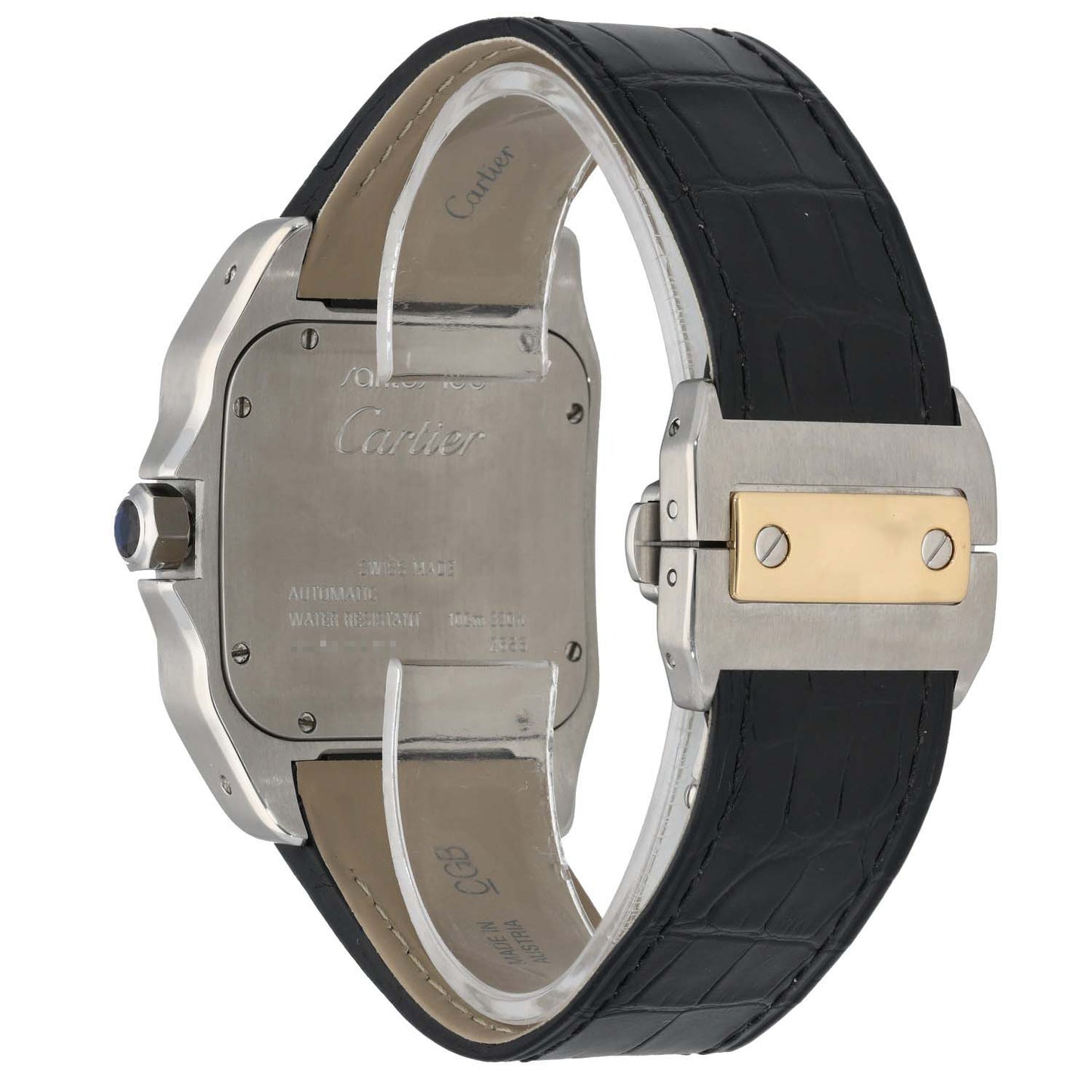 Cartier Santos 100 W20072X7 38mm Bi-Colour Watch