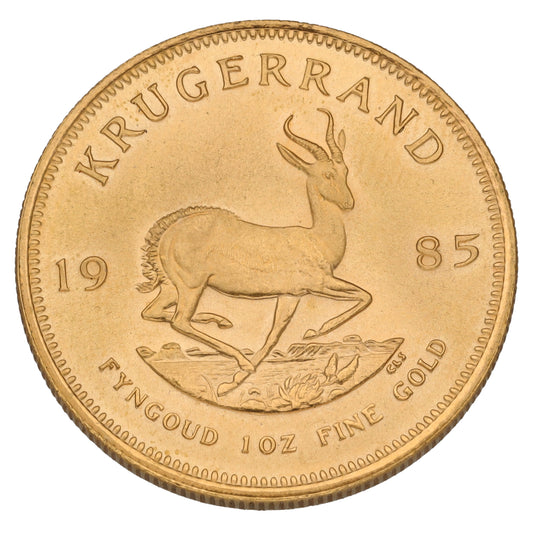 22ct Gold 1 OZ Krugerrand Coin 1985