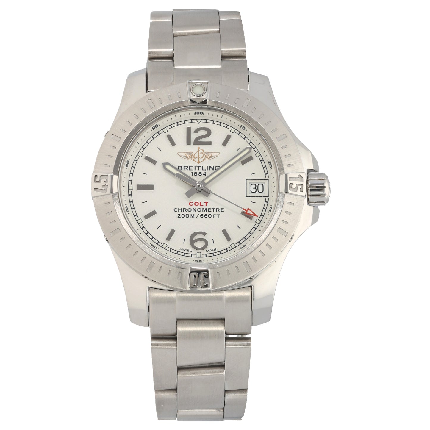 Breitling Colt A77388 33mm Stainless Steel Watch