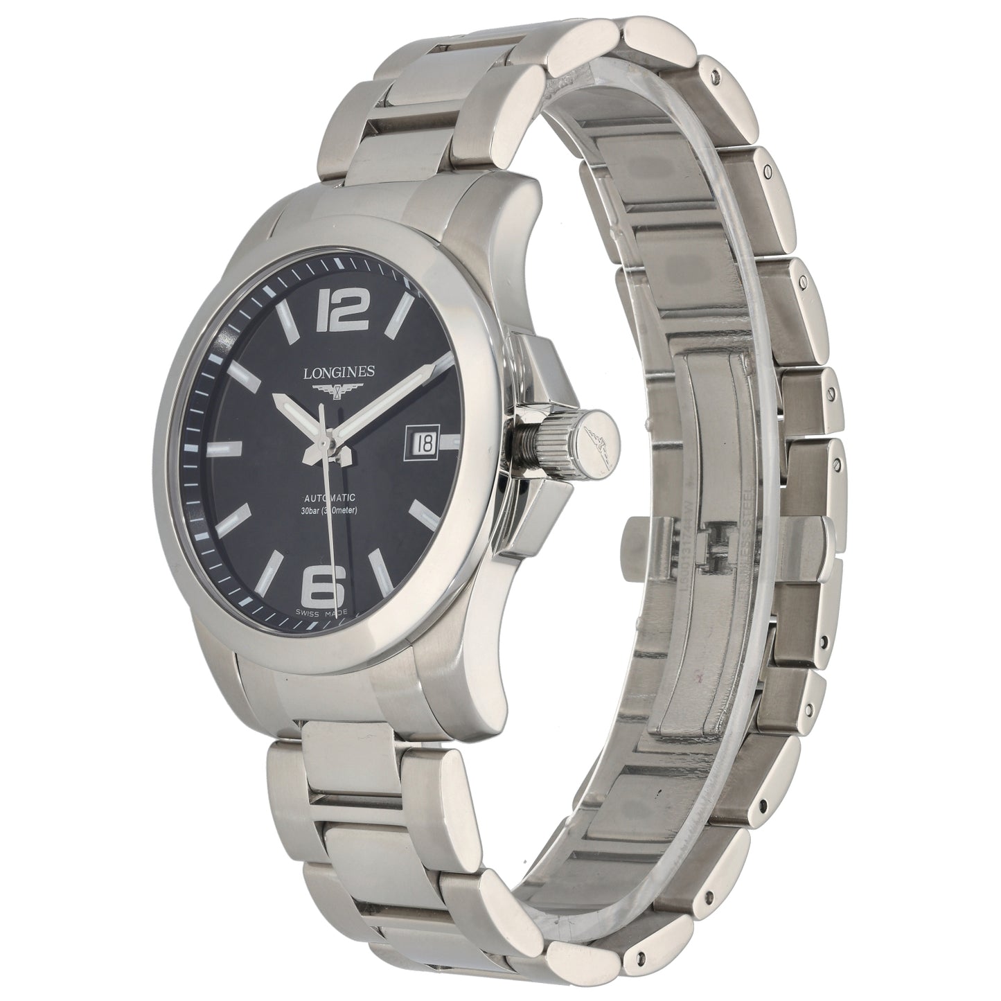 Longines Conquest L3.667.4 41mm Stainless Steel Watch