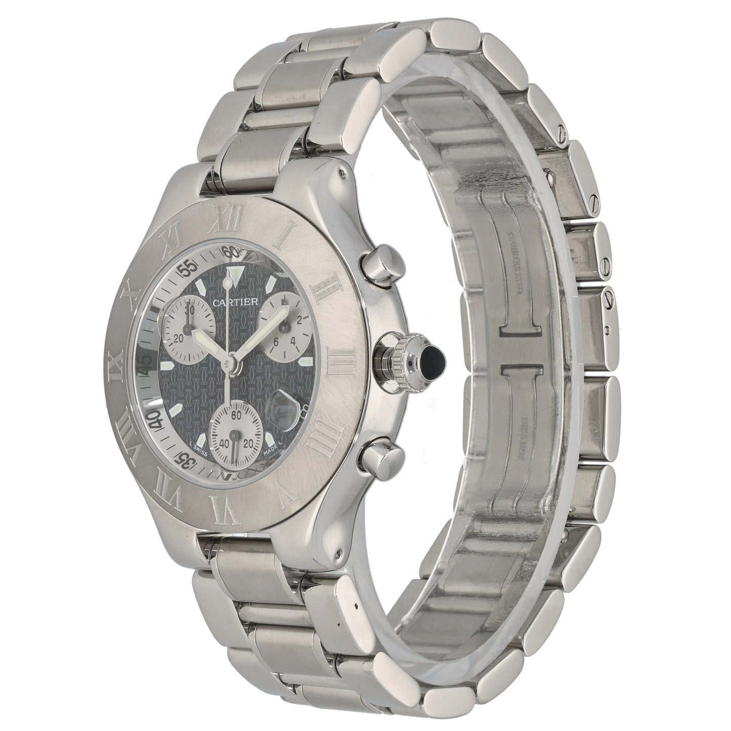 Cartier Must 21 W10172T2 38mm Stainless Steel Watch