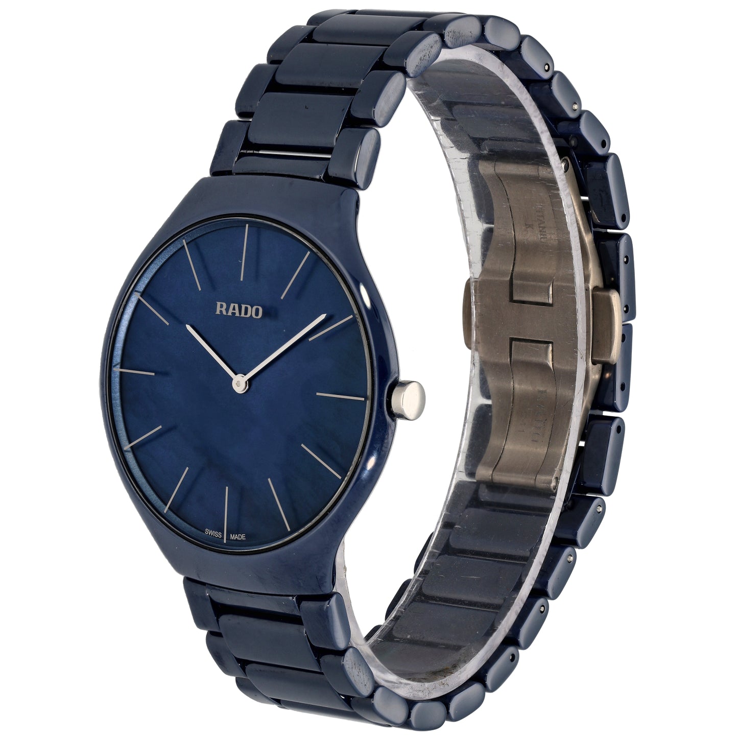 Rado True Thinline 420.0005.3 39mm Ceramic Watch