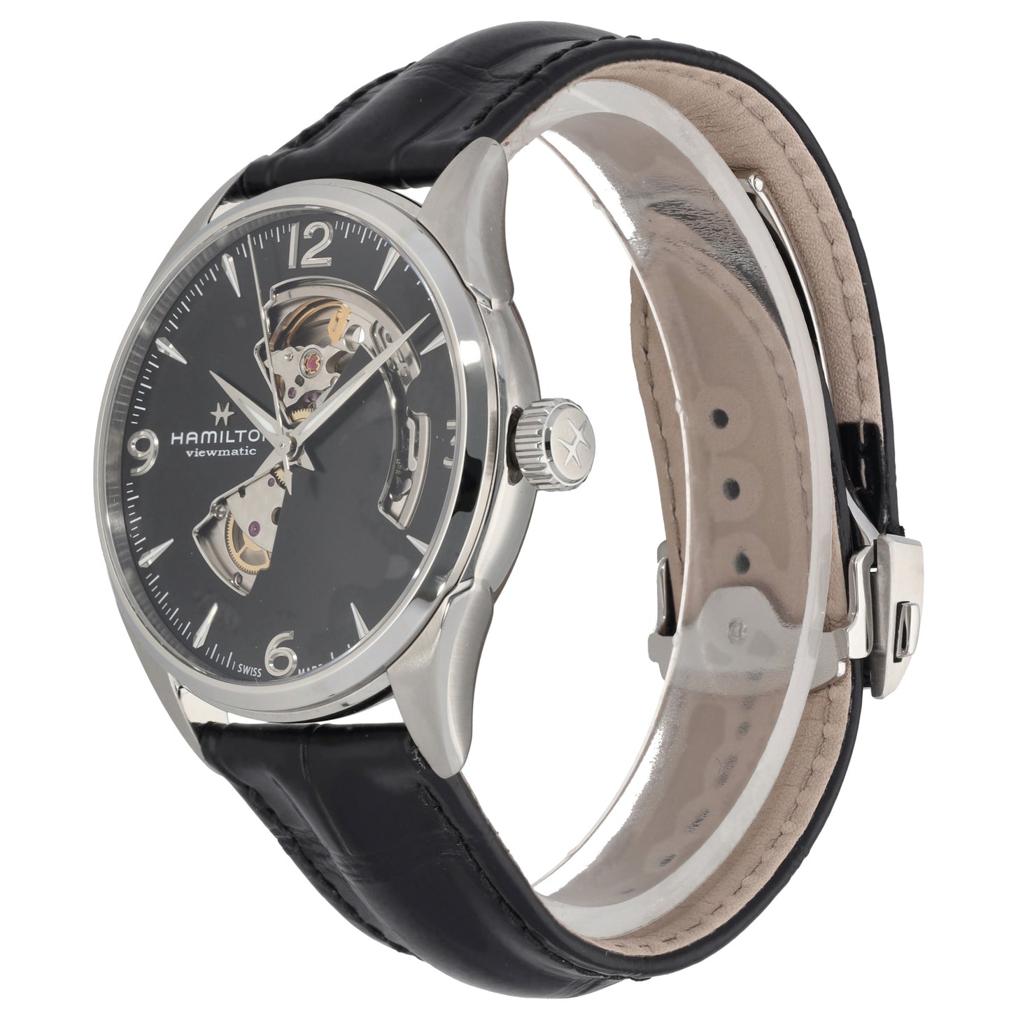 Hamilton Jazzmaster Open Heart H327050 42mm Stainless Steel Watch