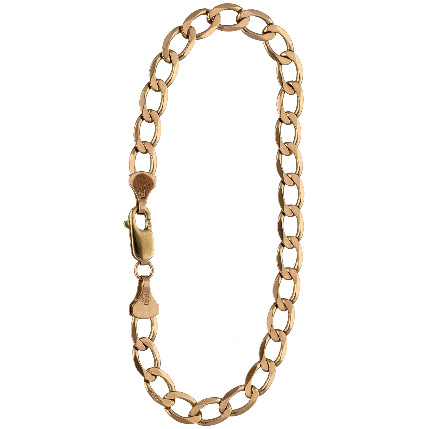 9ct Gold Curb Bracelet