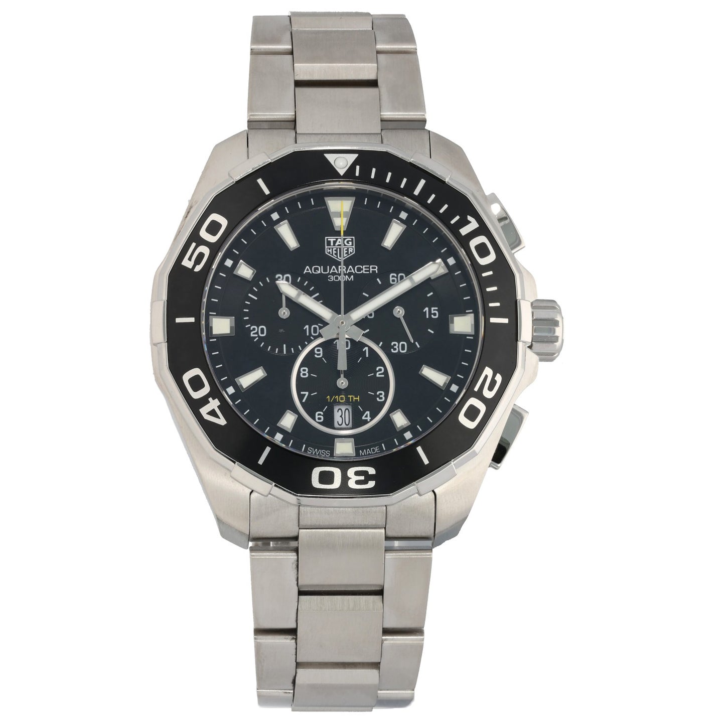 Tag Heuer Aquaracer CAY111A 44mm Stainless Steel Watch