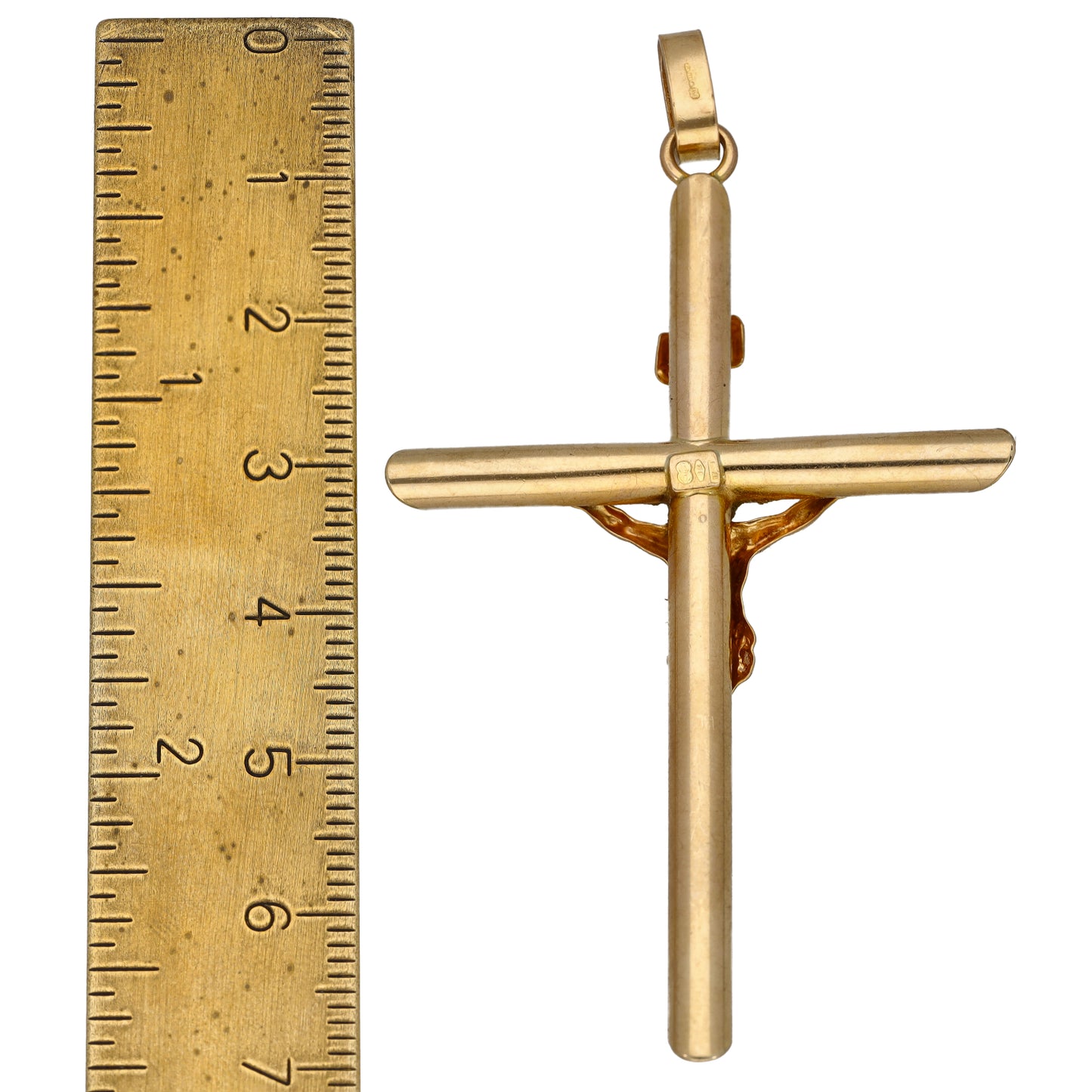 9ct Gold Crucifix Pendant