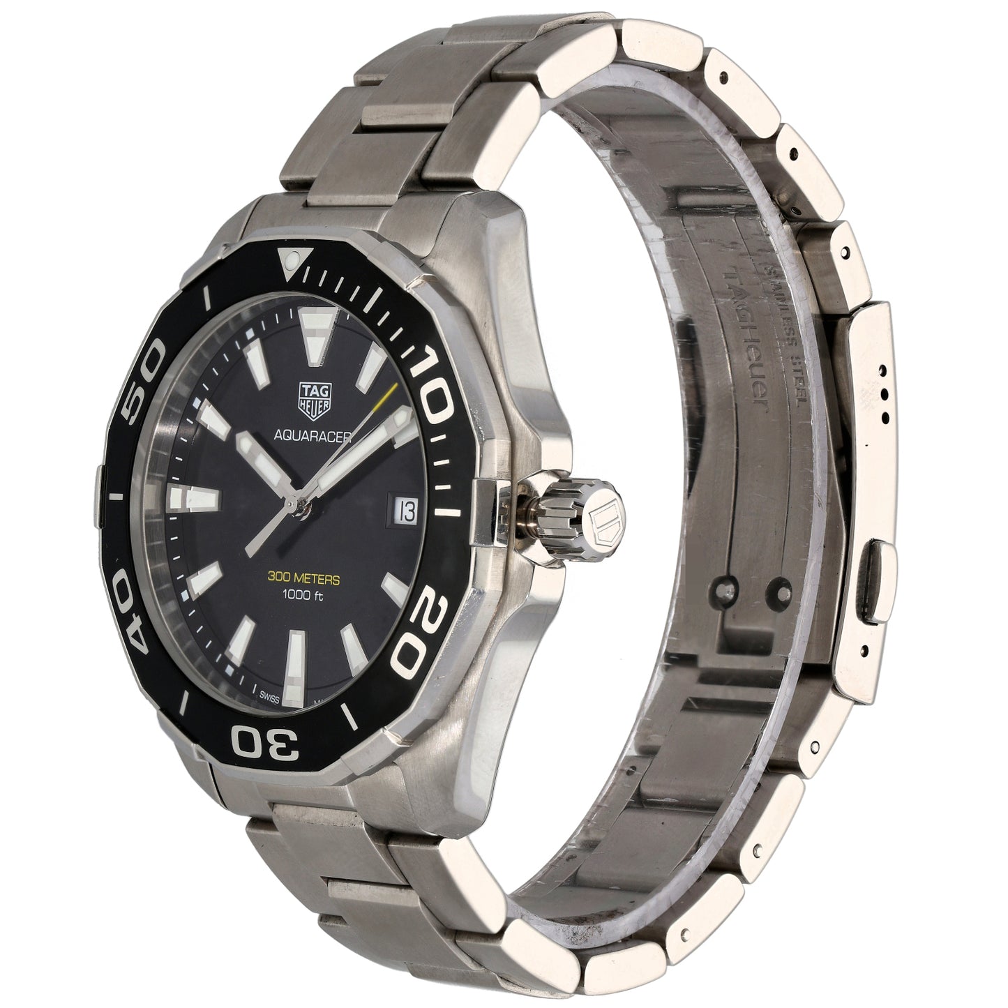 Tag Heuer Aquaracer WAY101A 43mm Stainless Steel Watch