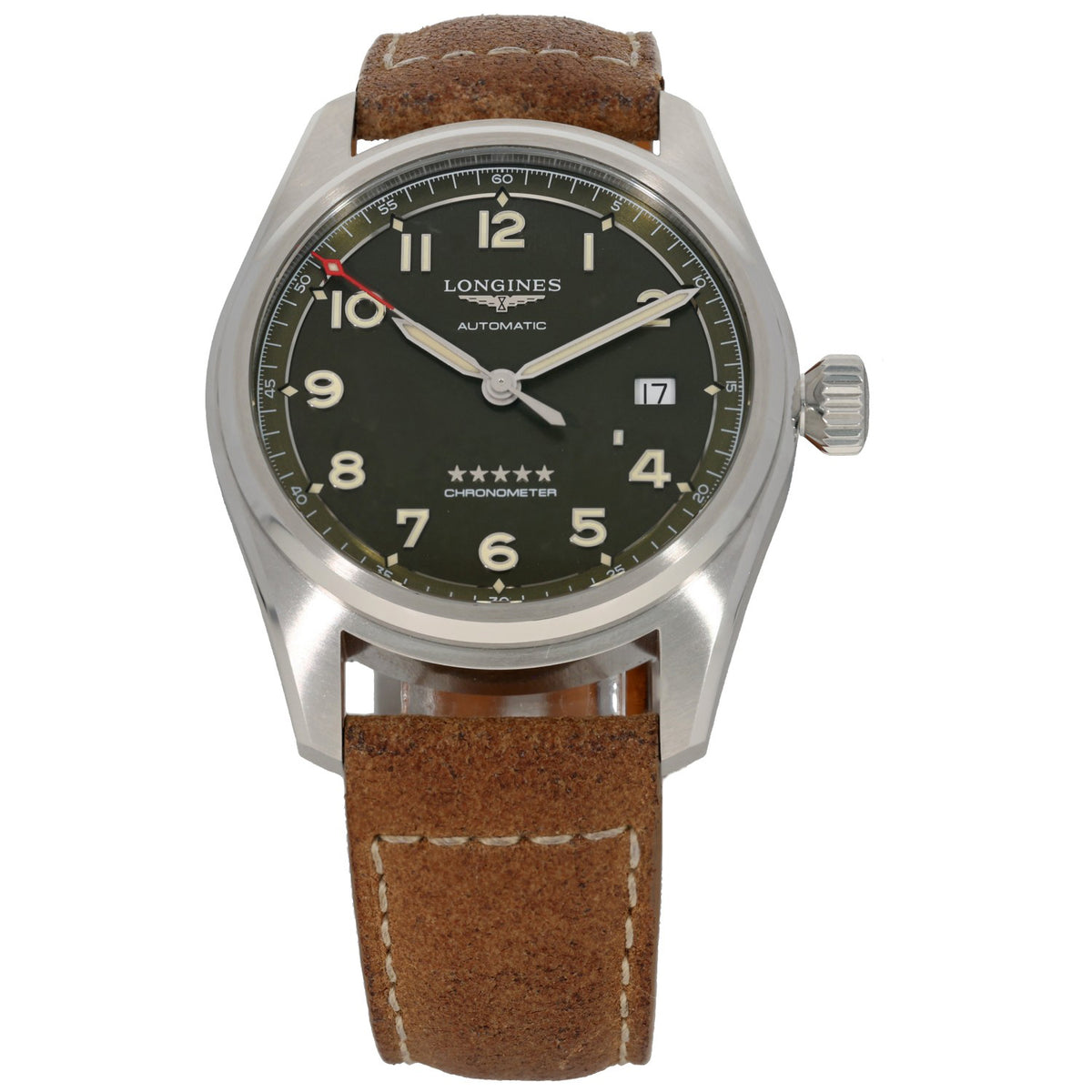 Longines Spirit L3.810.4.03.2 40mm Stainless Steel Watch