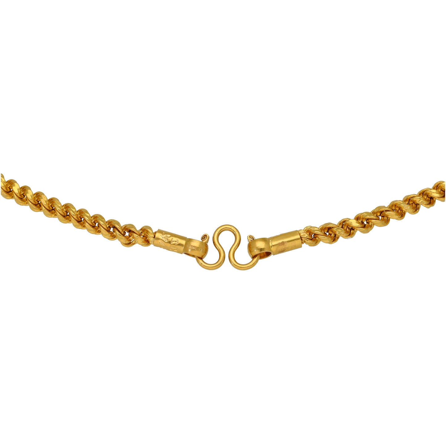 22ct Gold Rope Chain 24"