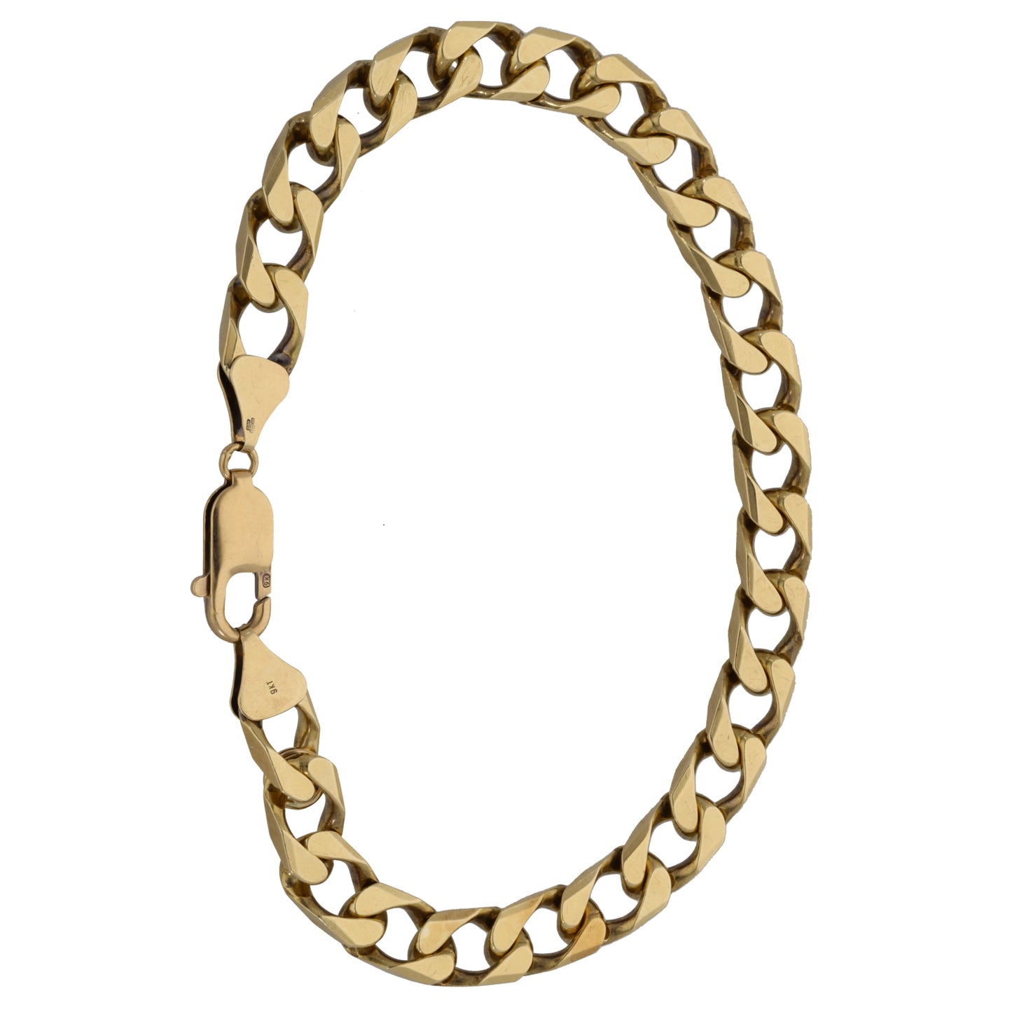 9ct Gold Curb Bracelet