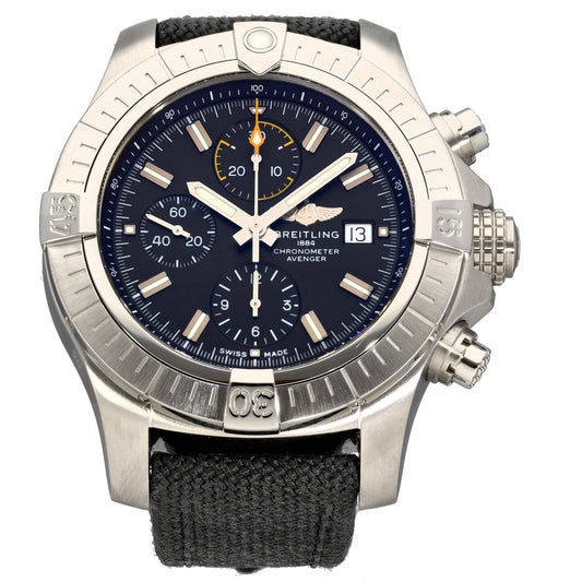 Breitling Avenger A13317 45mm Stainless Steel Watch
