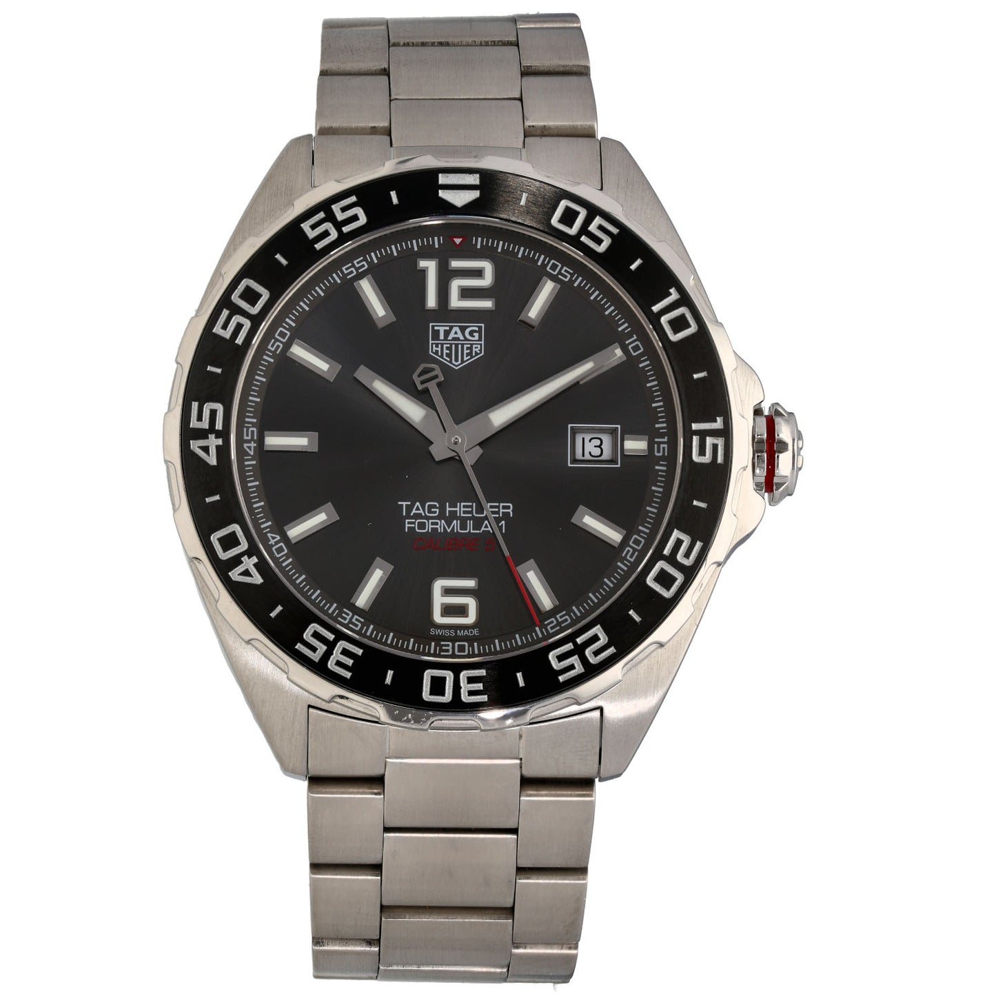 Tag Heuer Formula 1 WAZ2011 43mm Stainless Steel Watch