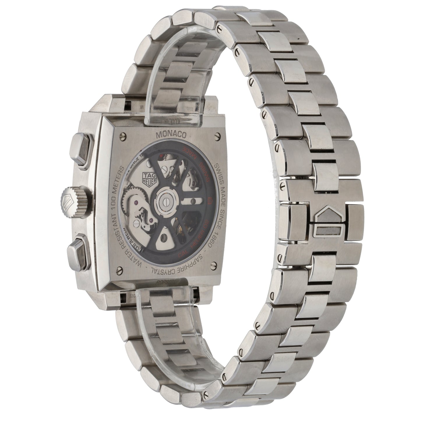 Tag Heuer Monaco CBL2113 39mm Stainless Steel Watch