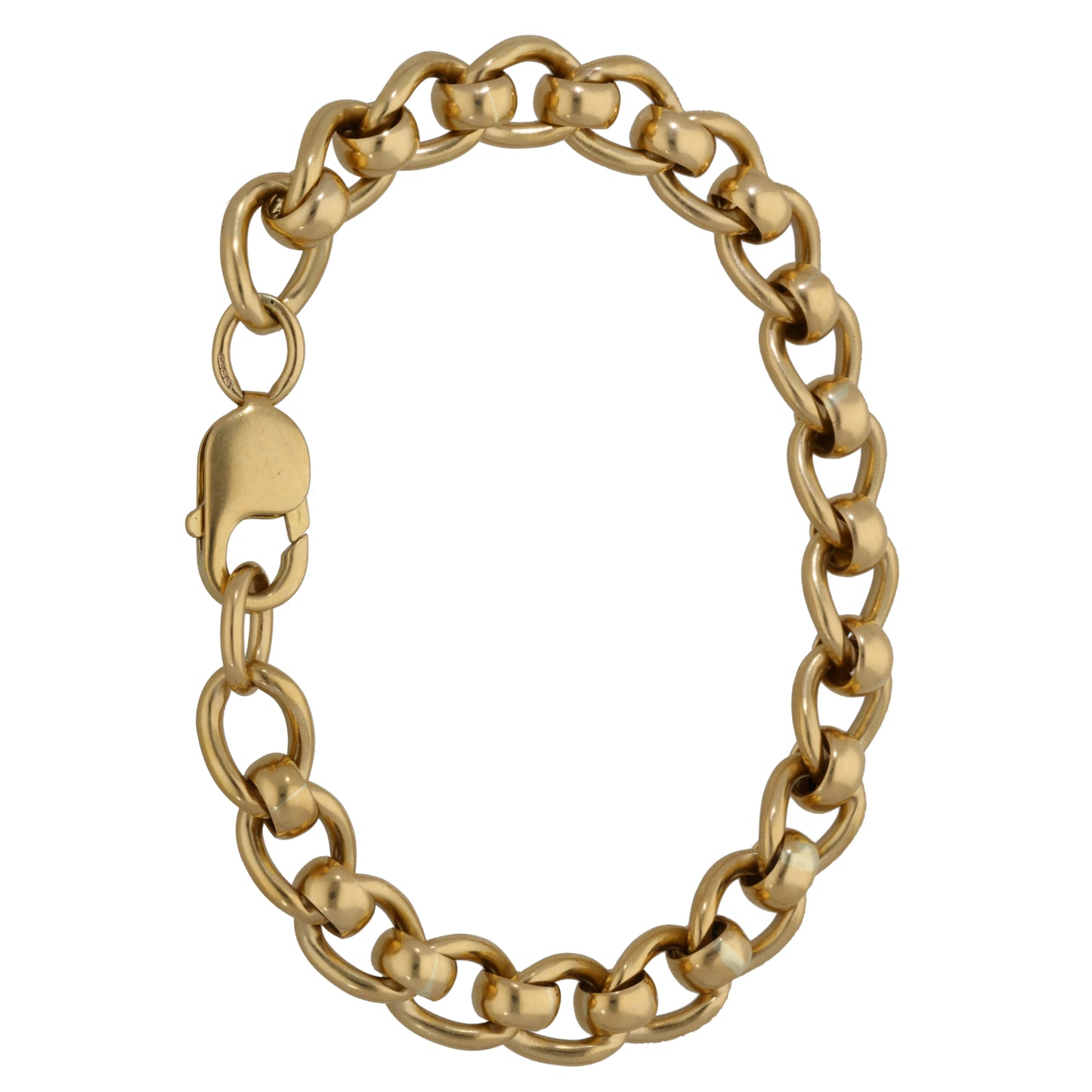 9ct Gold Belcher Bracelet