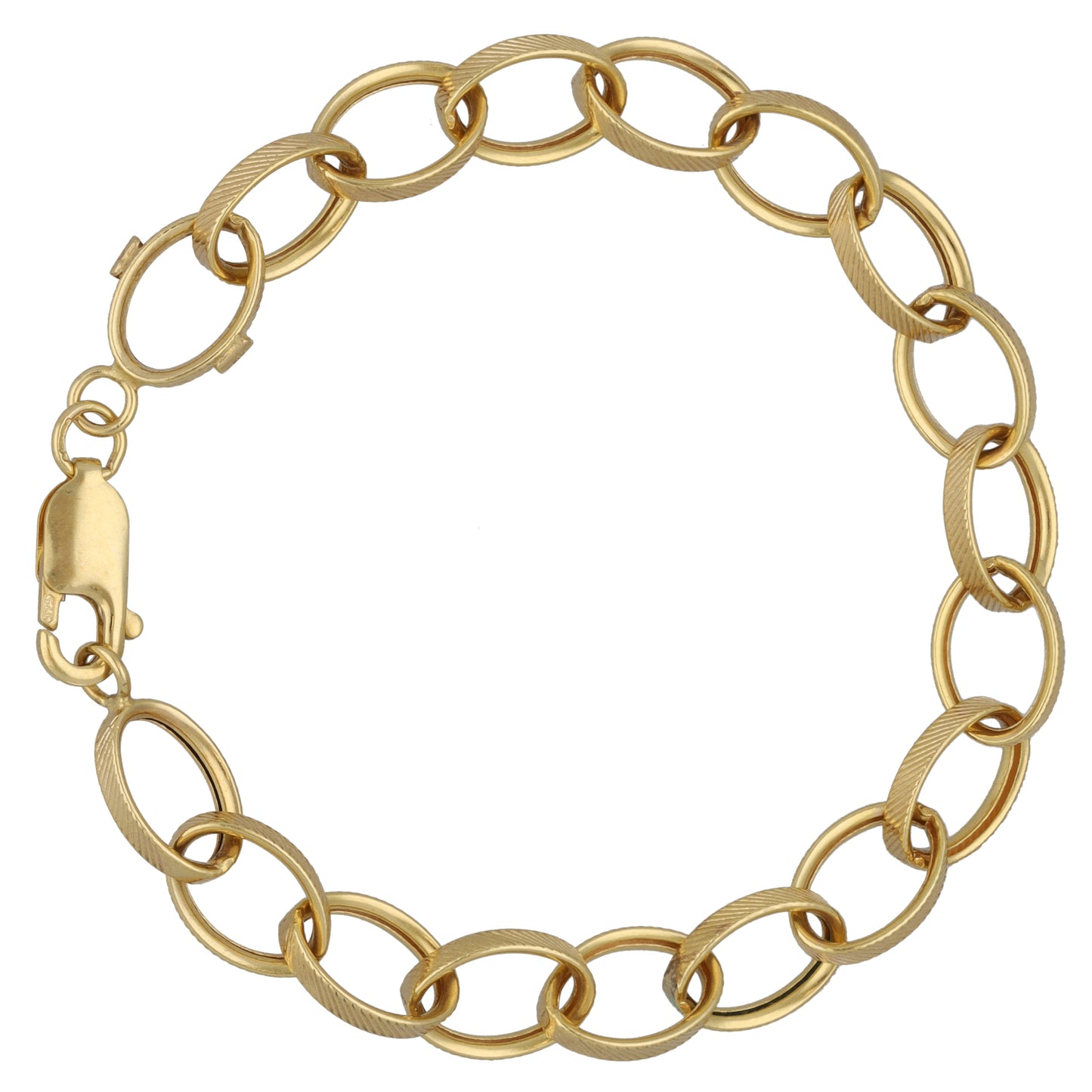 9ct Gold Belcher Bracelet