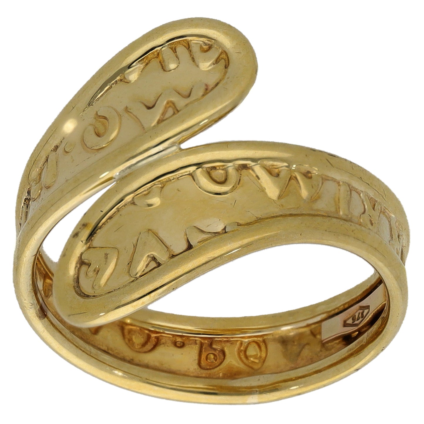 9ct Gold Alternative Ring Size P