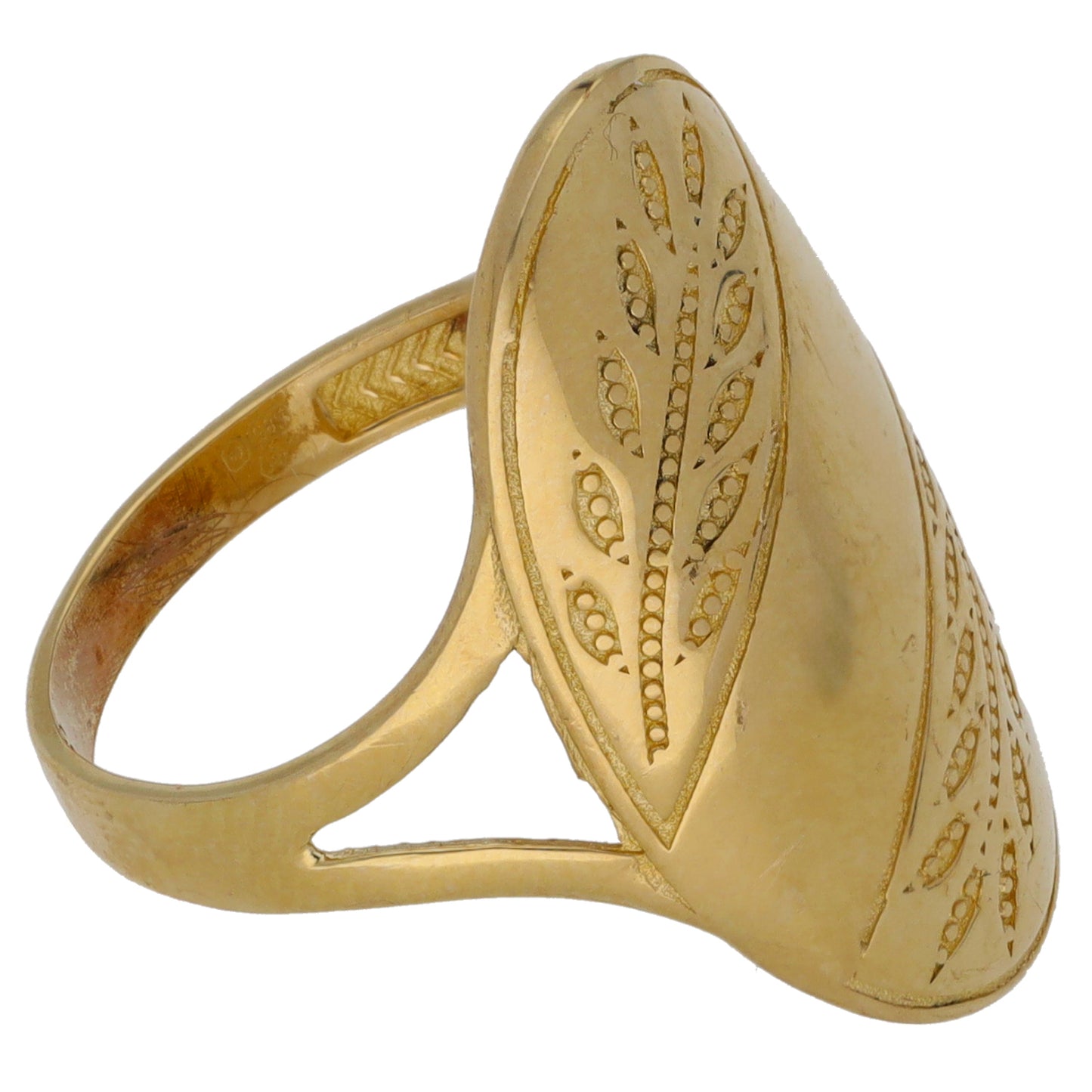 14ct Gold Alternative Ring Size O