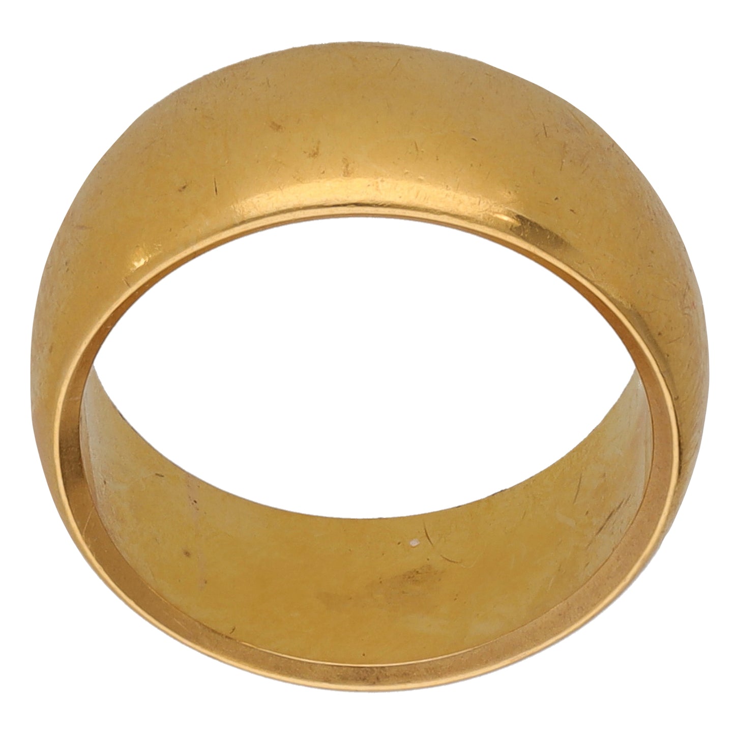 22ct Gold Plain Wedding Ring Size K