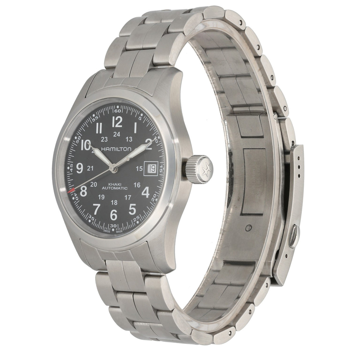 Hamilton Khaki Field H704551 38mm Stainless Steel Watch