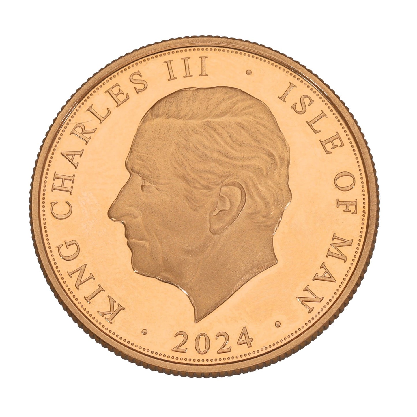 22ct Gold Isle Of Man D-Day 80th Anniversary Double Sovereign Coin 2024