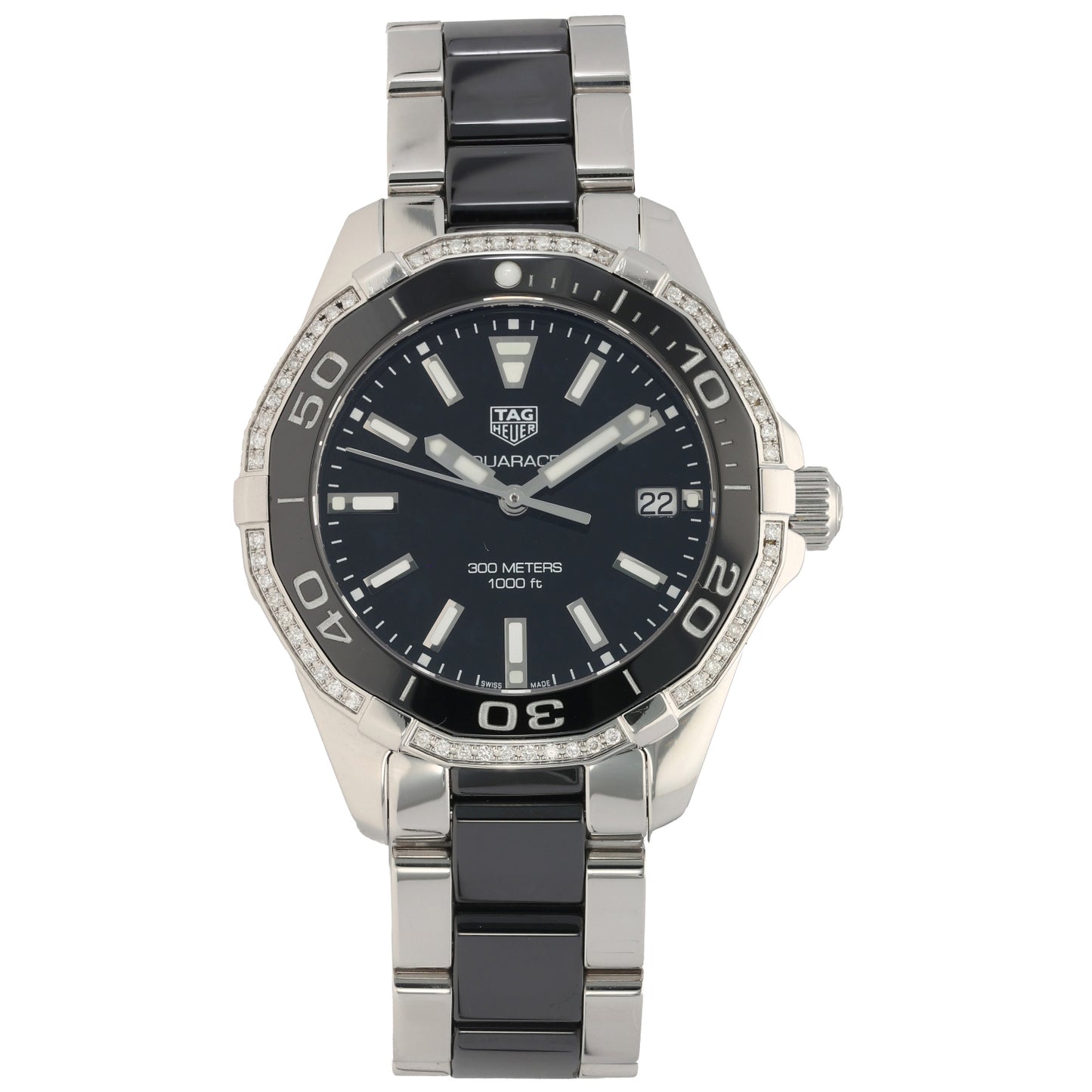 Tag Heuer Aquaracer WAY131G 36mm Stainless Steel Watch