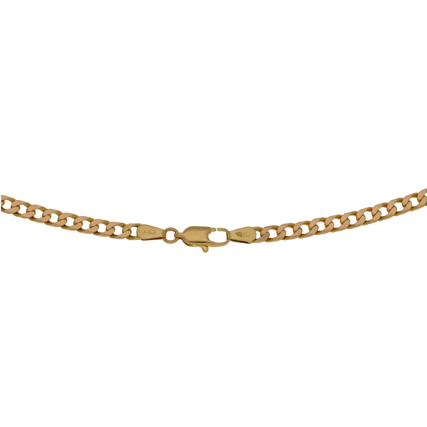 9ct Gold Curb Chain 20"