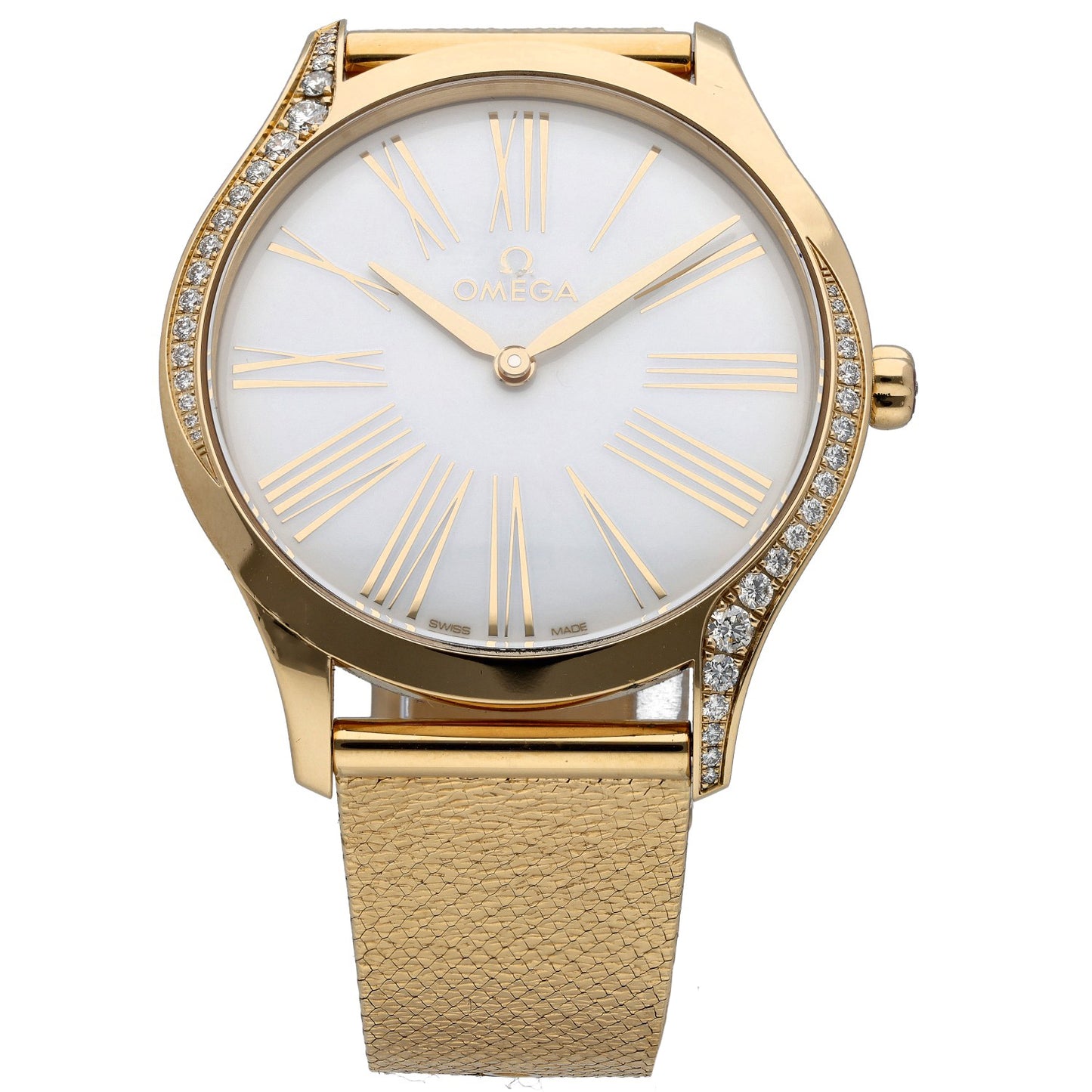 Omega De Ville Trésor 428.55.36.60.04.001 36mm Gold Watch