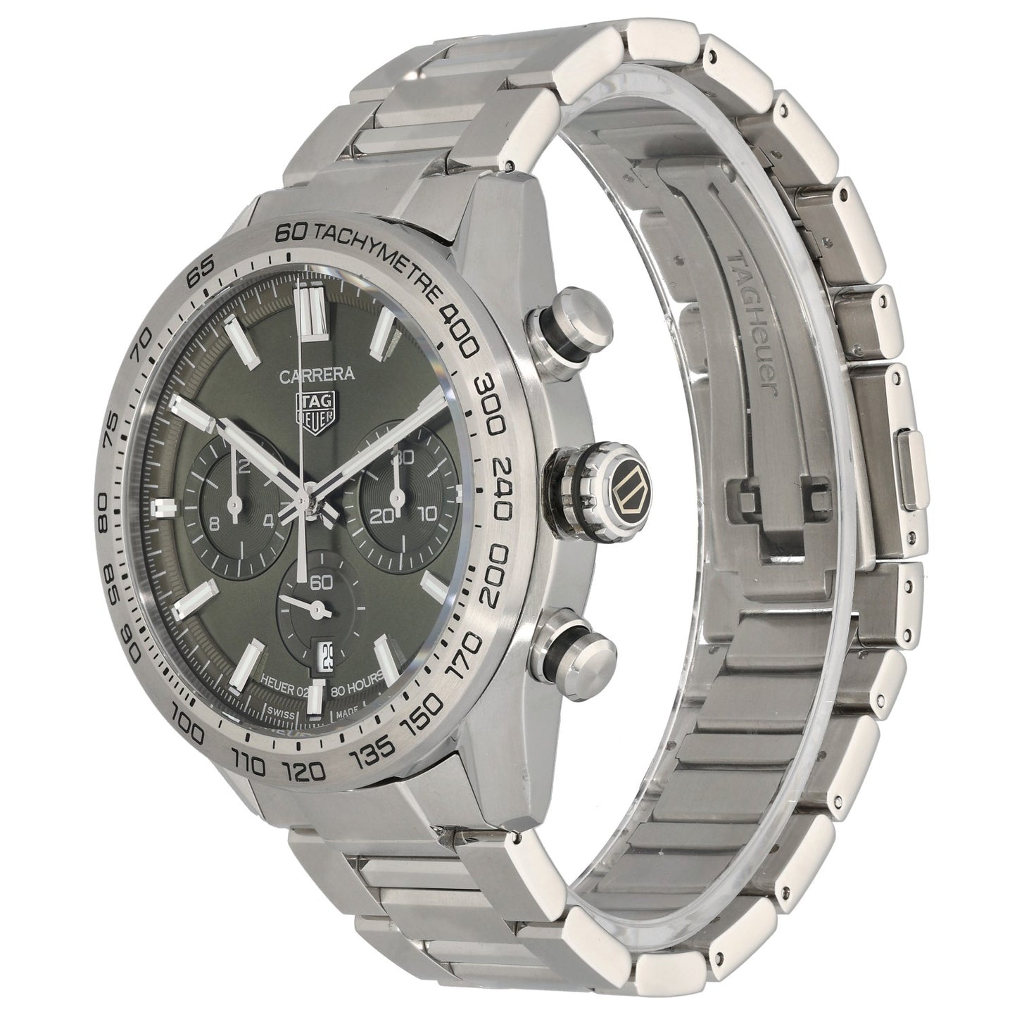 Tag Heuer Carrera CBN2A10 44mm Stainless Steel Watch